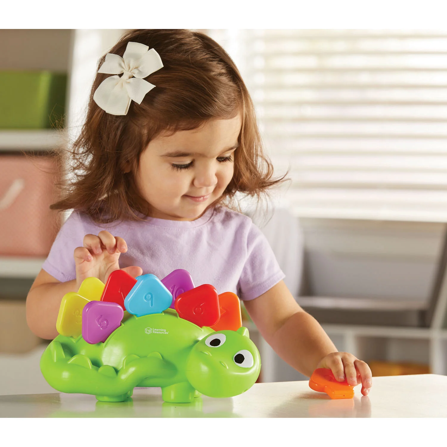 Learning Resources Steggy the Fine Motor Dino - Color and Number Skills - Image 4
