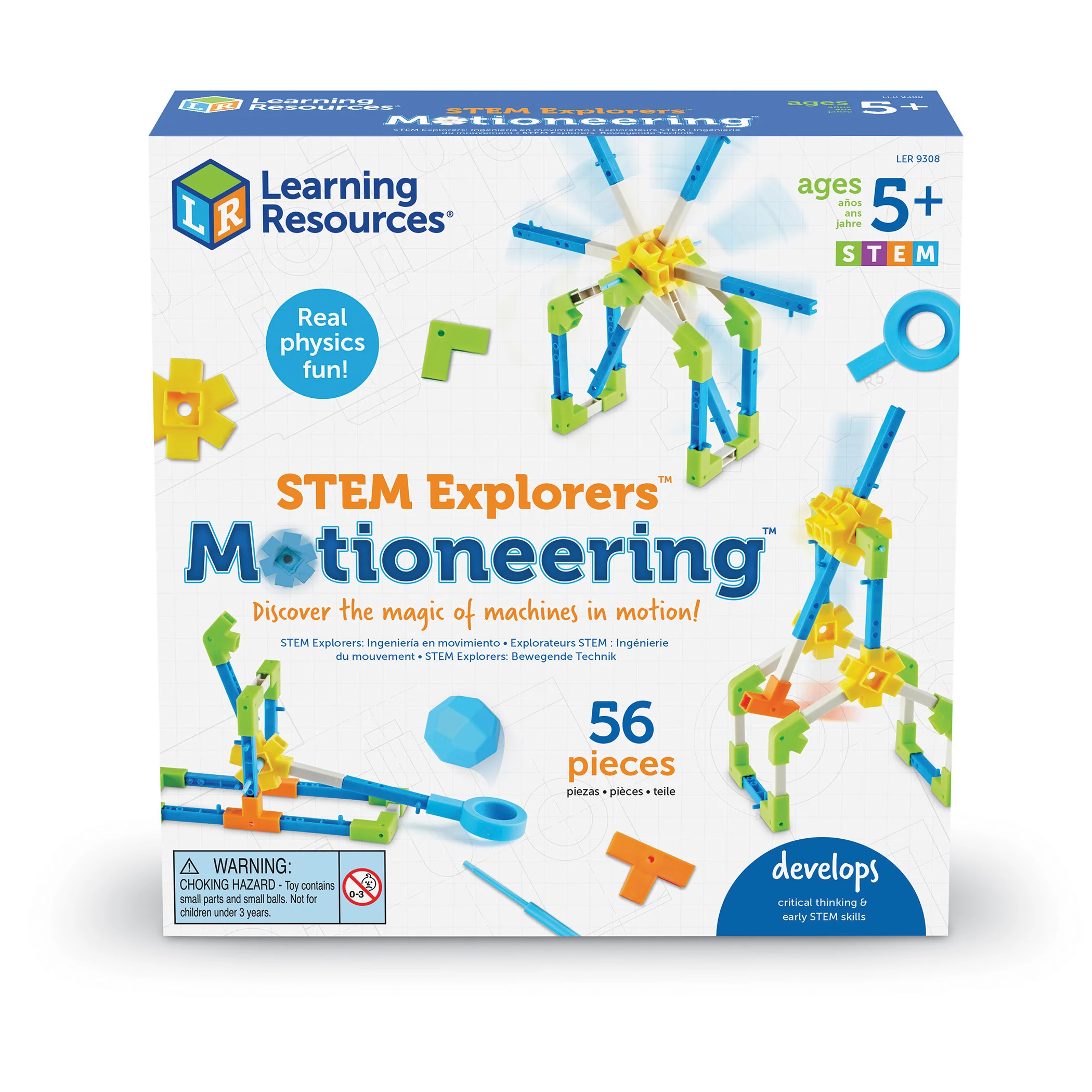 Learning Resources STEM Explorers Motioneering - Build & Learn Kit - Image 2