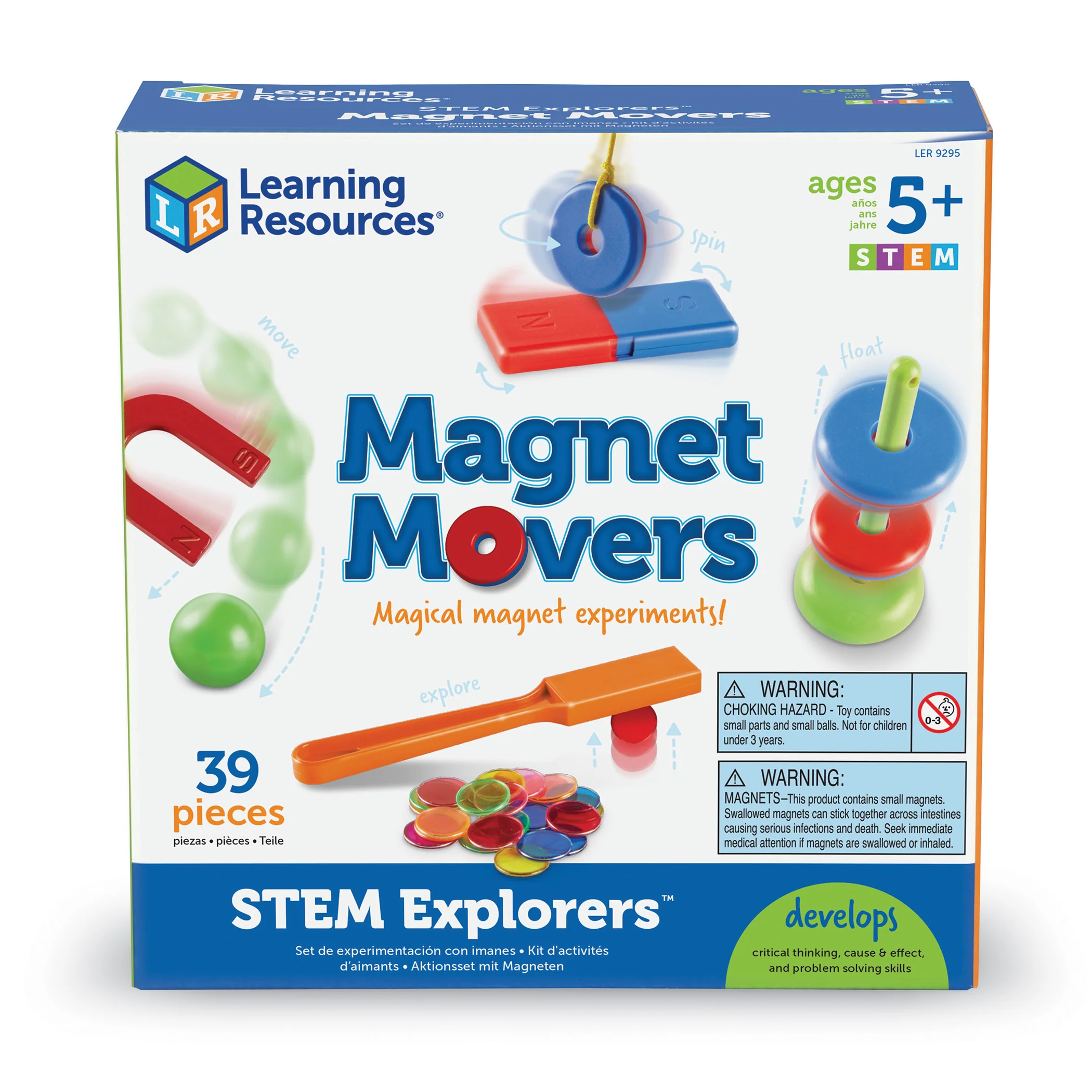 Learning Resources STEM Starters Magnet Movers - Magnetic Discovery Kit - Image 2