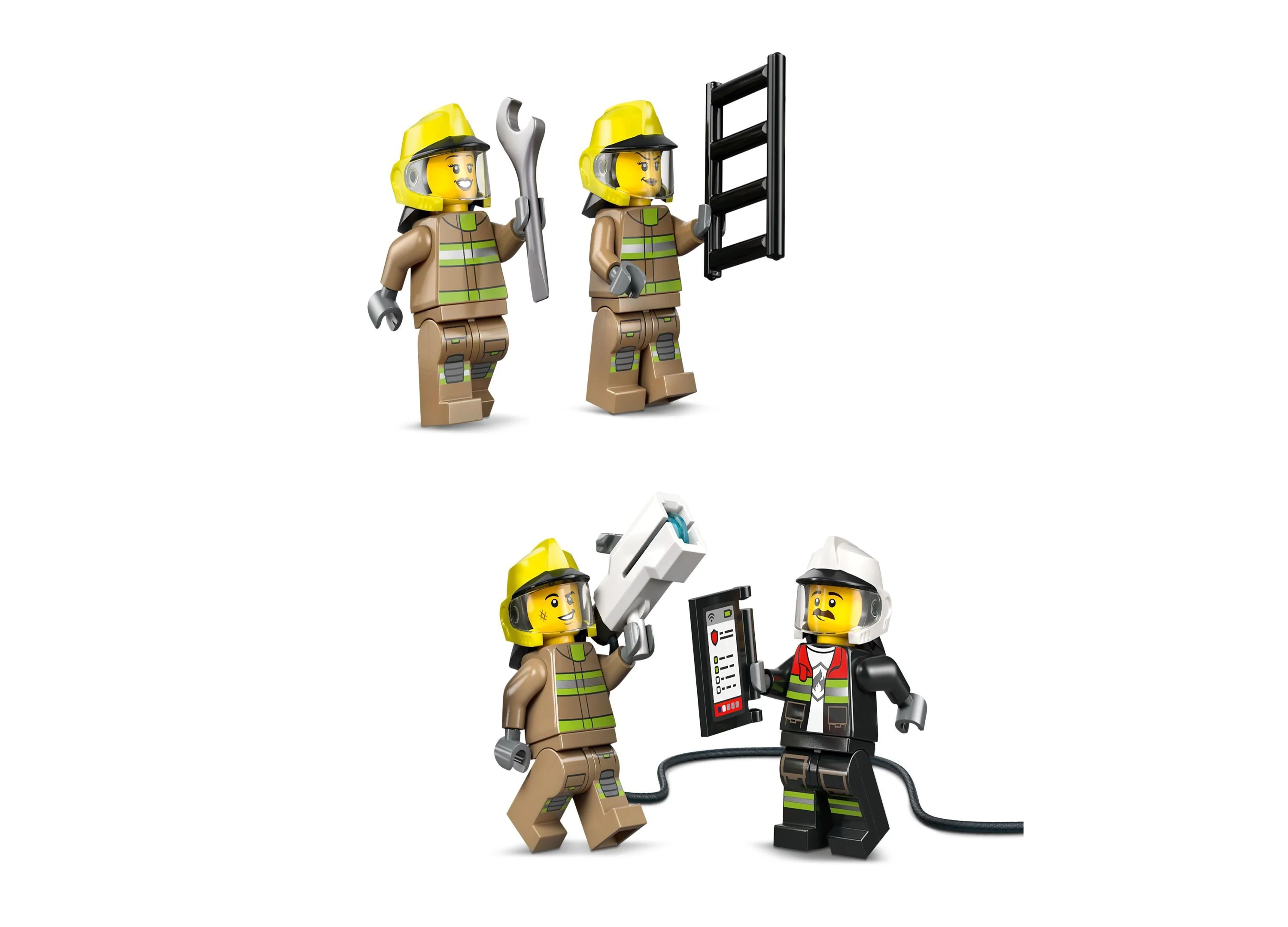 LEGO City Airport Fire Truck Building Kit 60499, 691 Pieces - Image 4