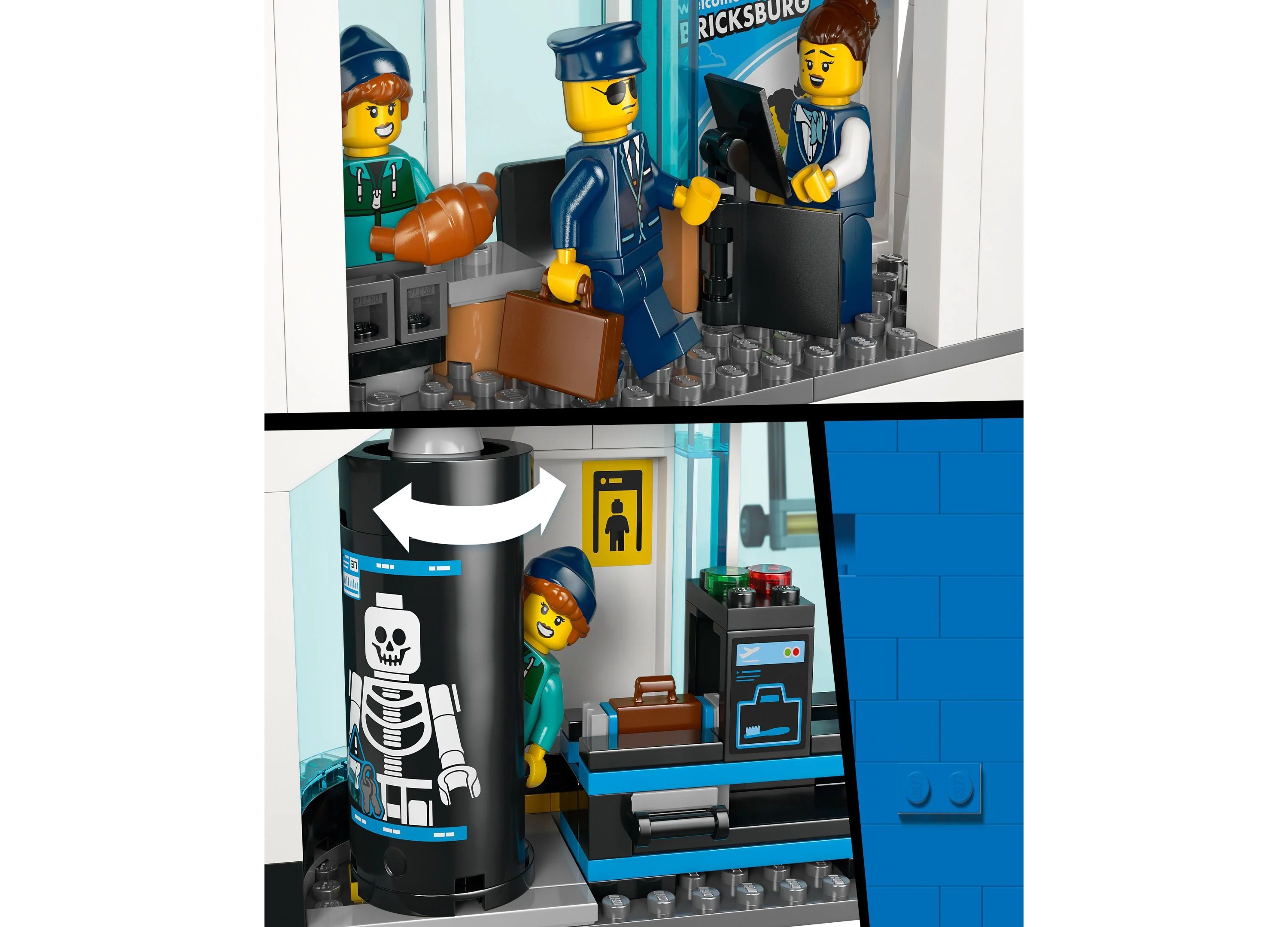 LEGO City Airport Adventure Set with Airplane 60502, 887 Pieces - Image 5