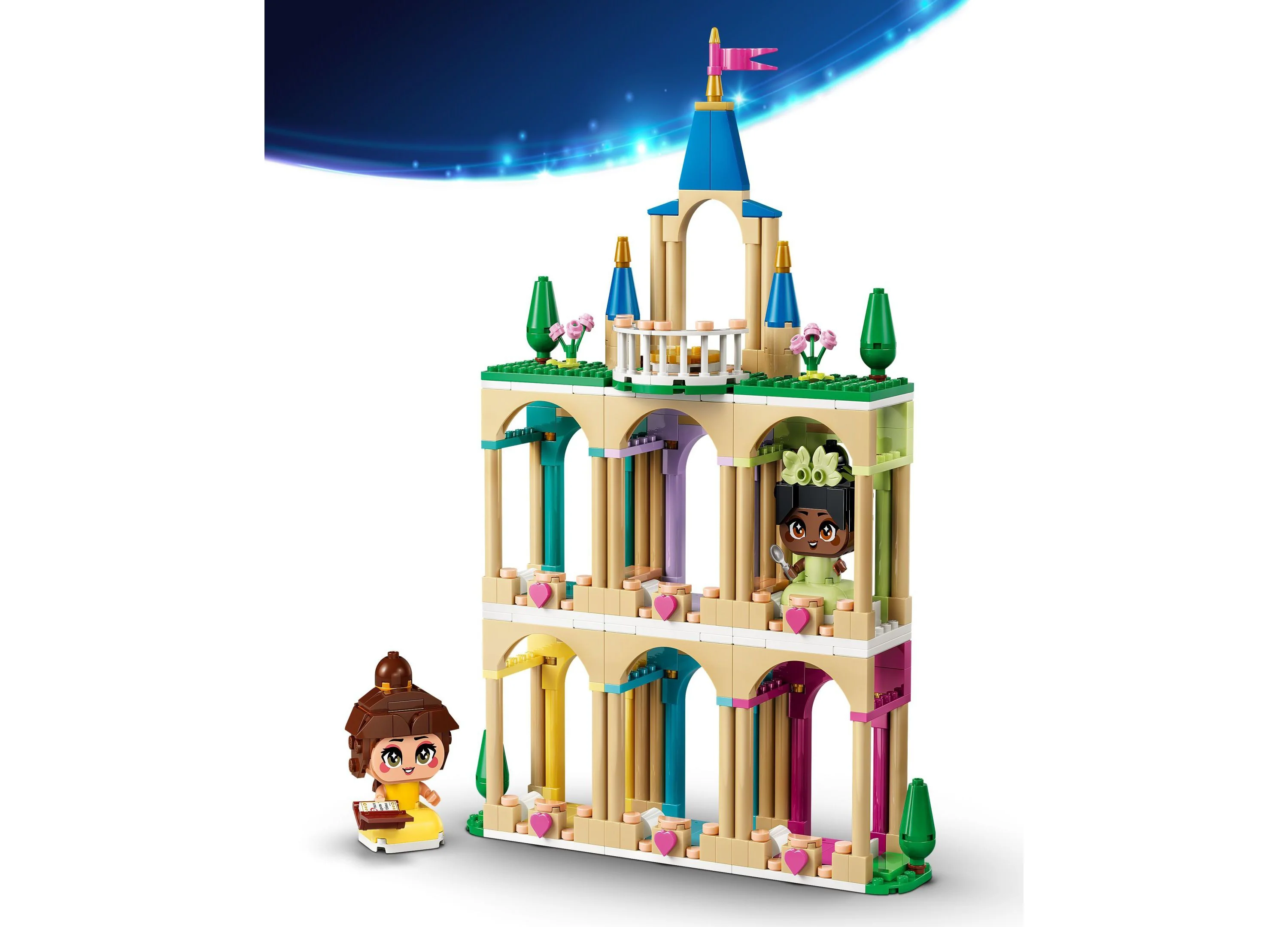 LEGO Disney Princess Belle & Tiana Mini Castle Playset 358 Pieces - Image 4