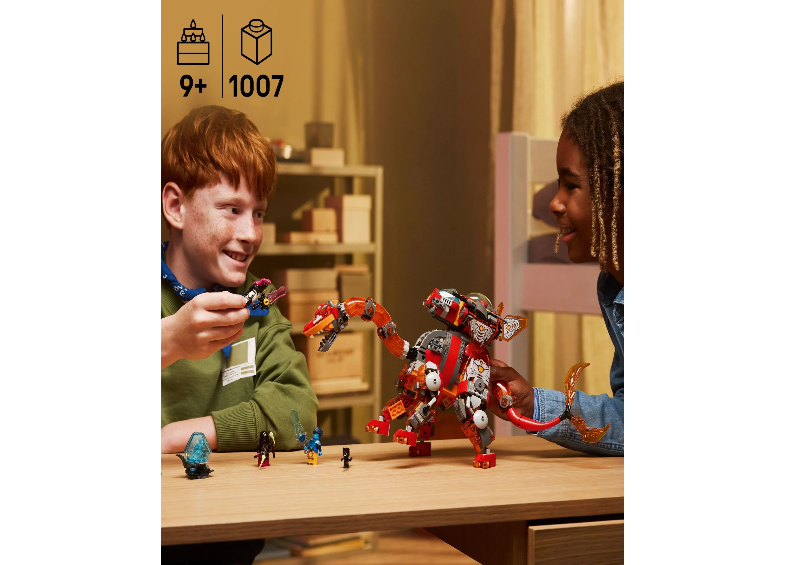 LEGO DREAMZzz Dino Jet 1007-Piece Dinosaur-Themed Building Set - Image 5