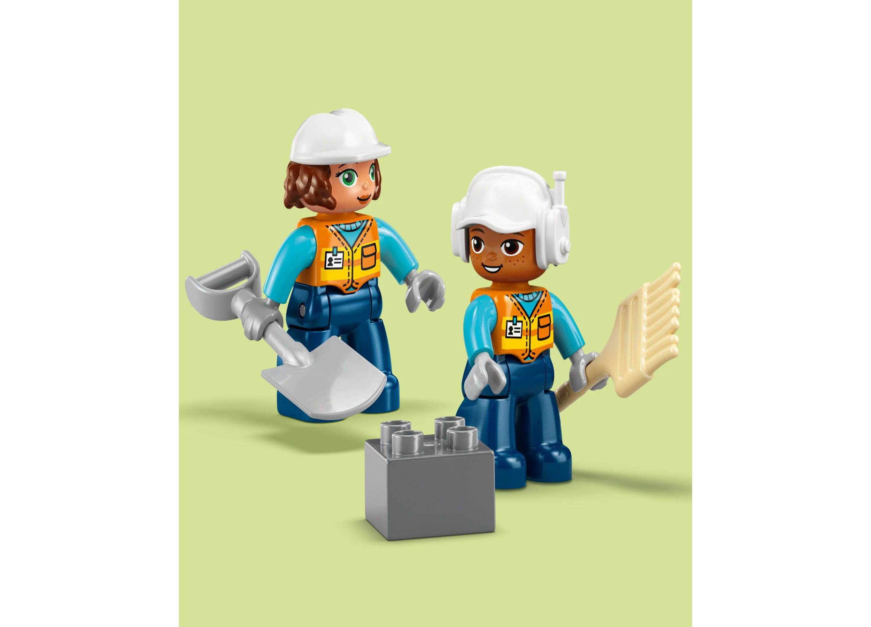 LEGO DUPLO Town Construction Site 3-in-1 Vehicle Set 10476, 84 Pieces - Image 6