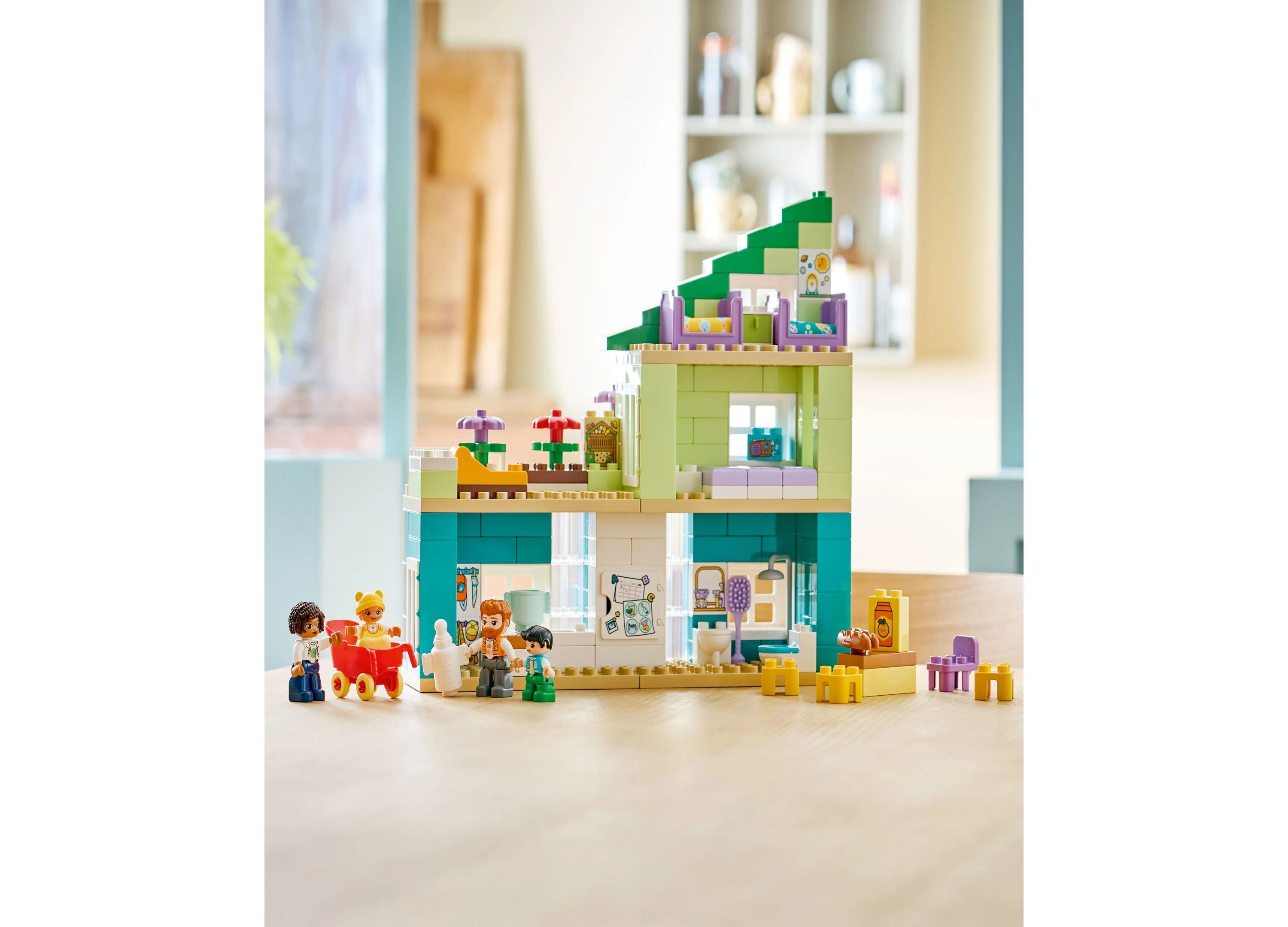 LEGO DUPLO Town Modern Family House 3-in-1 Building Kit, 166 Pieces - Image 6