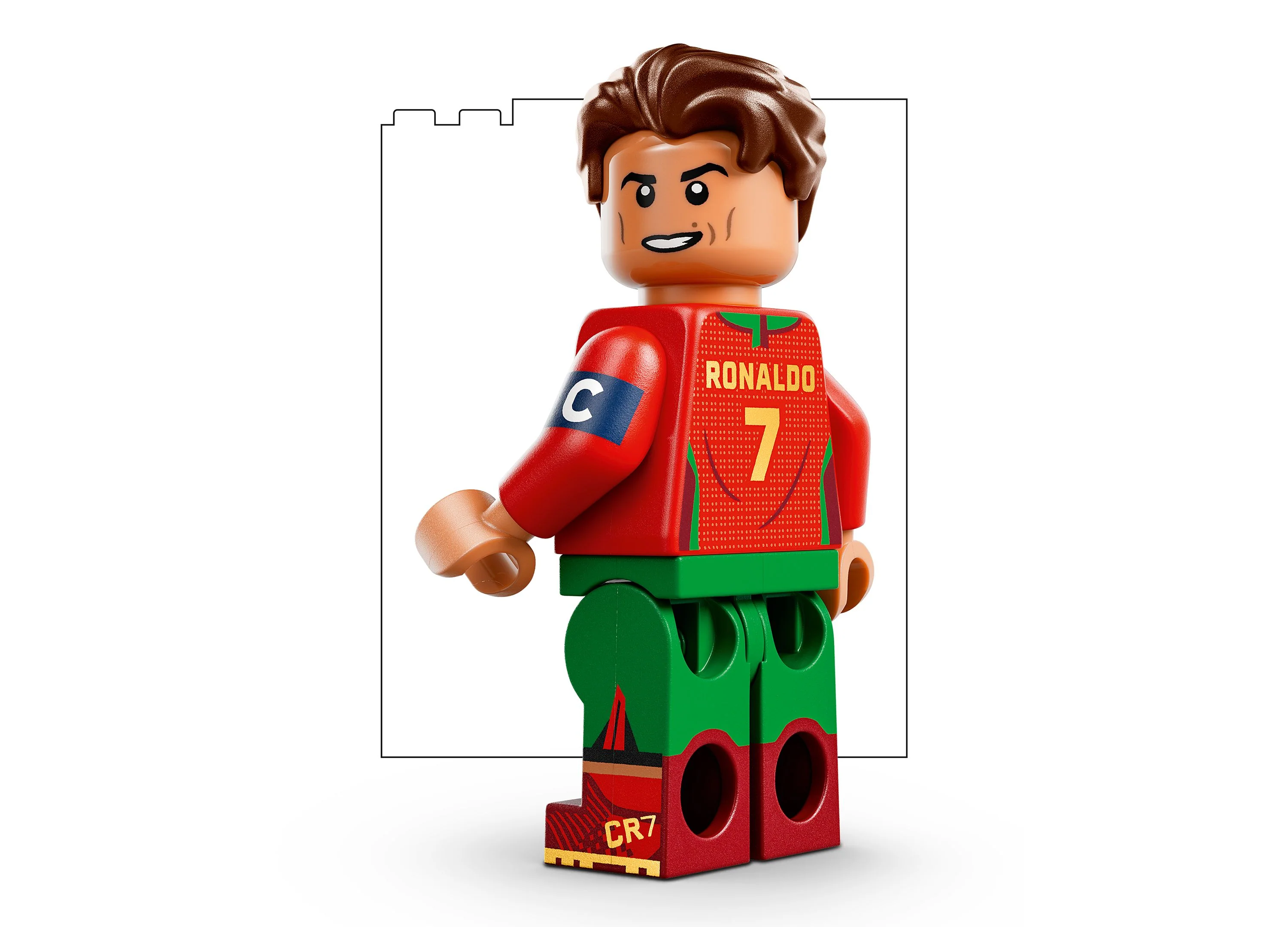 LEGO Editions Cristiano Ronaldo Soccer Highlights Building Set, 490 Pieces - Image 3