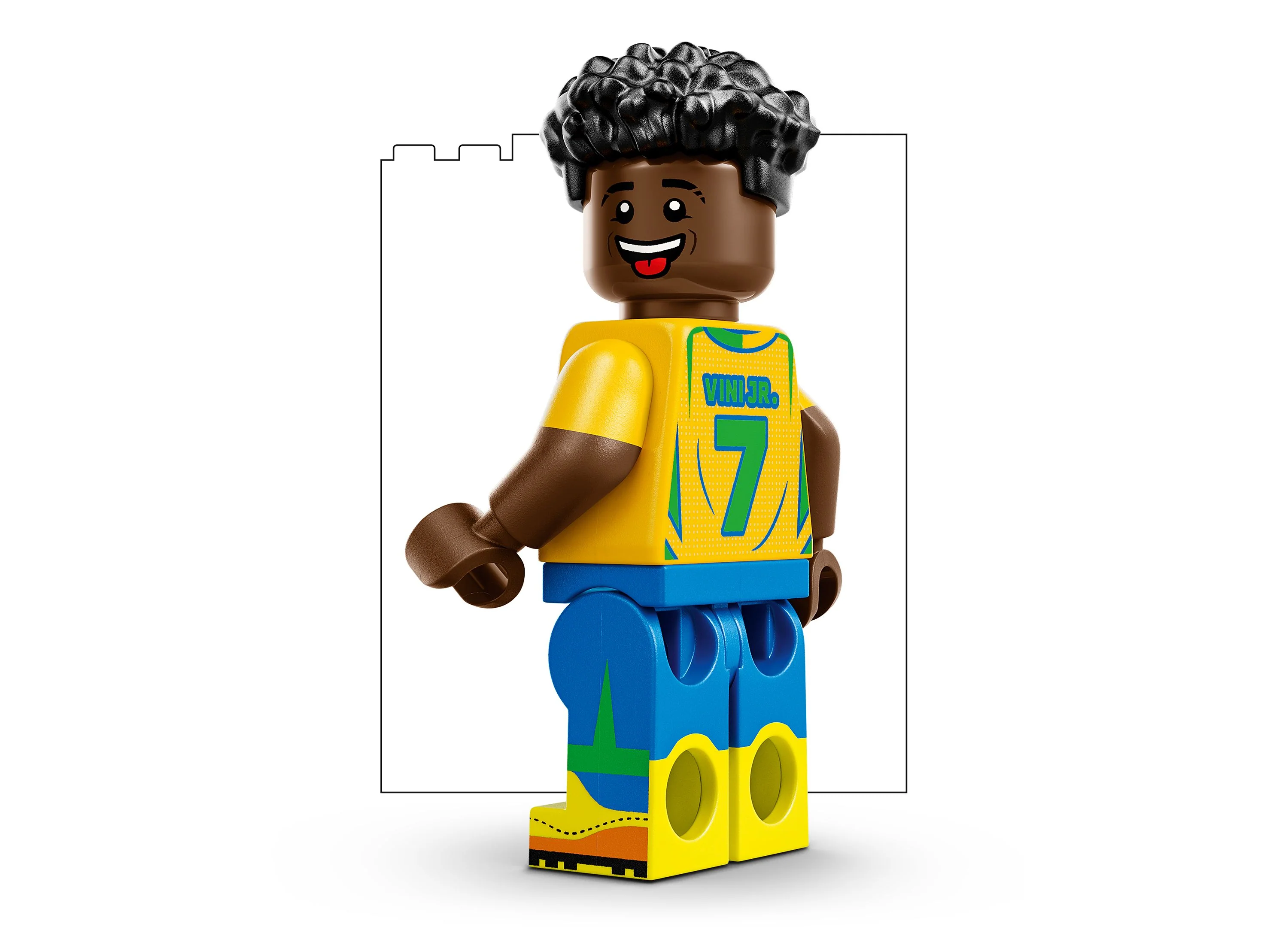 LEGO Editions Vini Jr. Soccer Highlights Building Set, 510 Pieces - Image 2