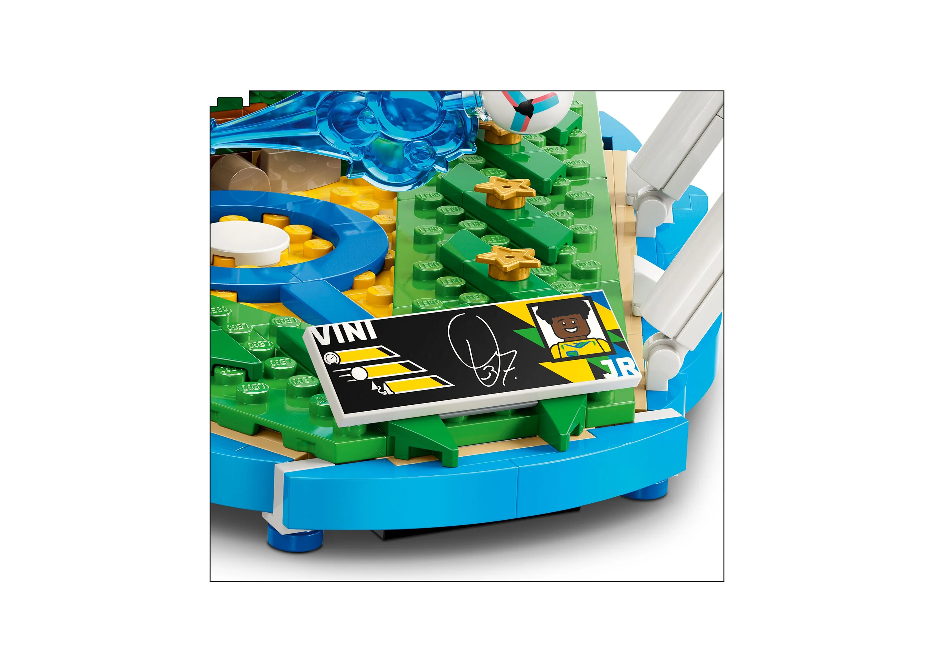 LEGO Editions Vini Jr. Soccer Highlights Building Set, 510 Pieces - Image 3