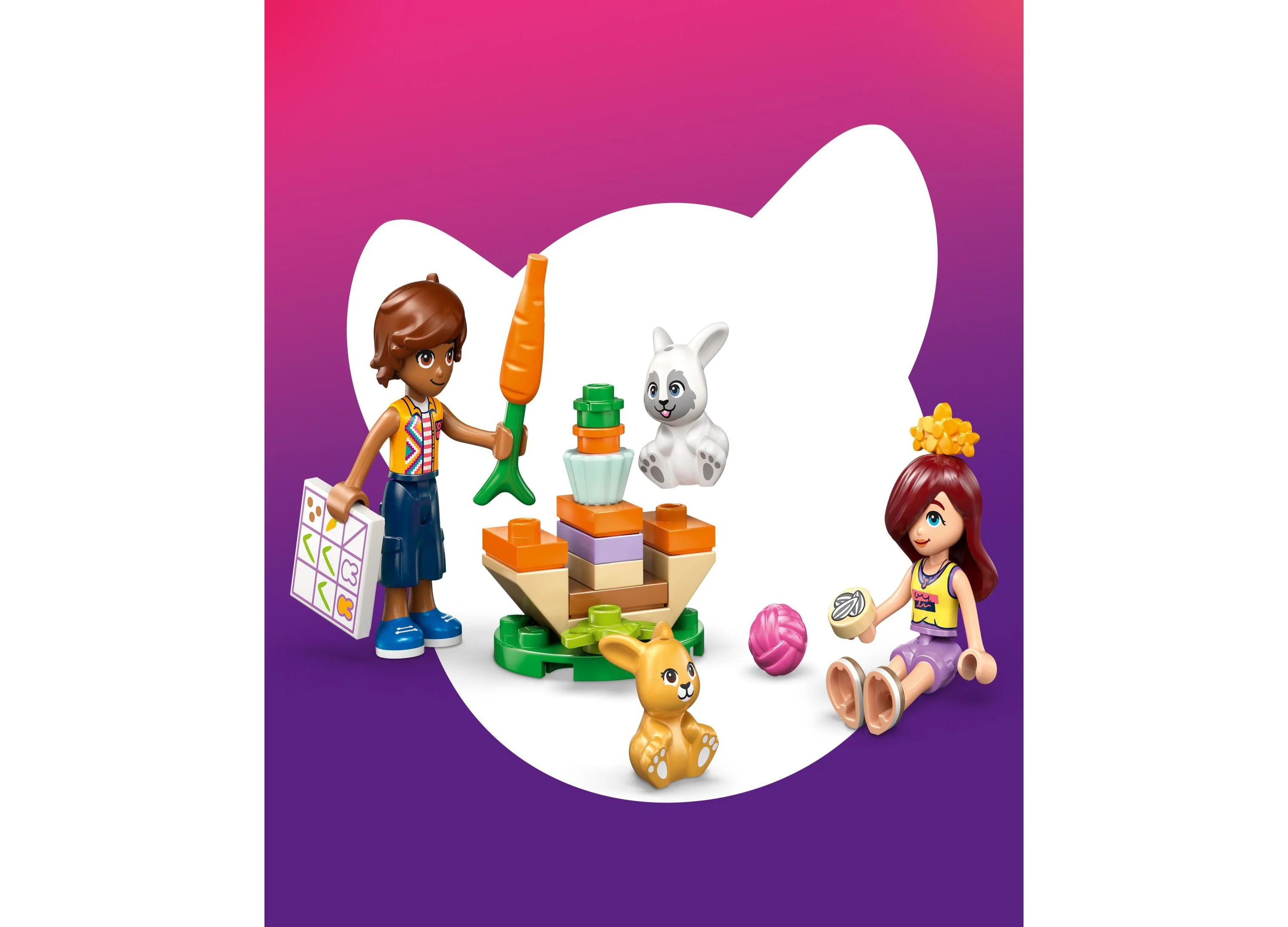 LEGO Friends Heartlake City Bunny Hotel Building Set - 161 Pieces - Image 2