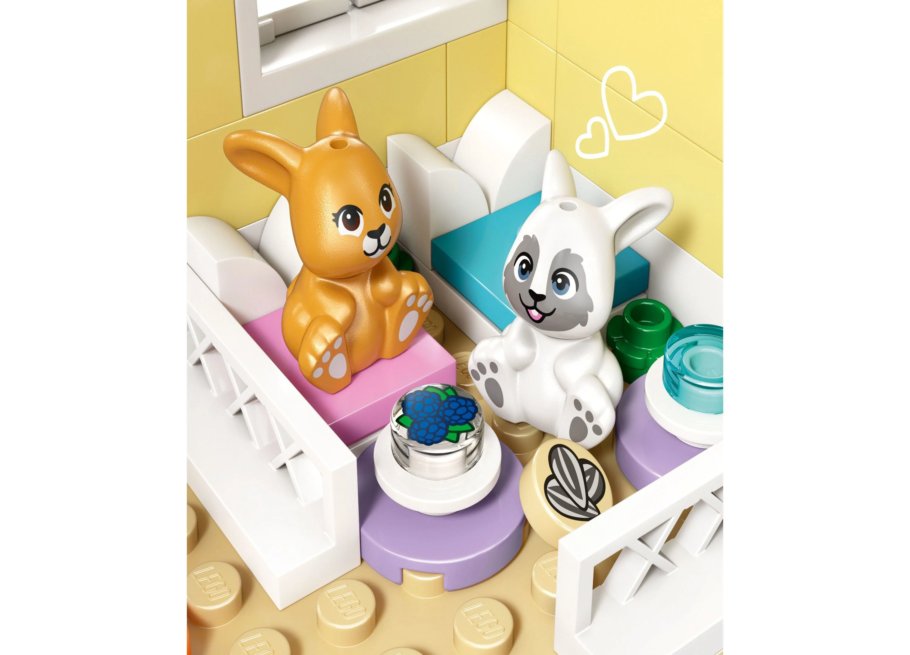 LEGO Friends Heartlake City Bunny Hotel Building Set - 161 Pieces - Image 4