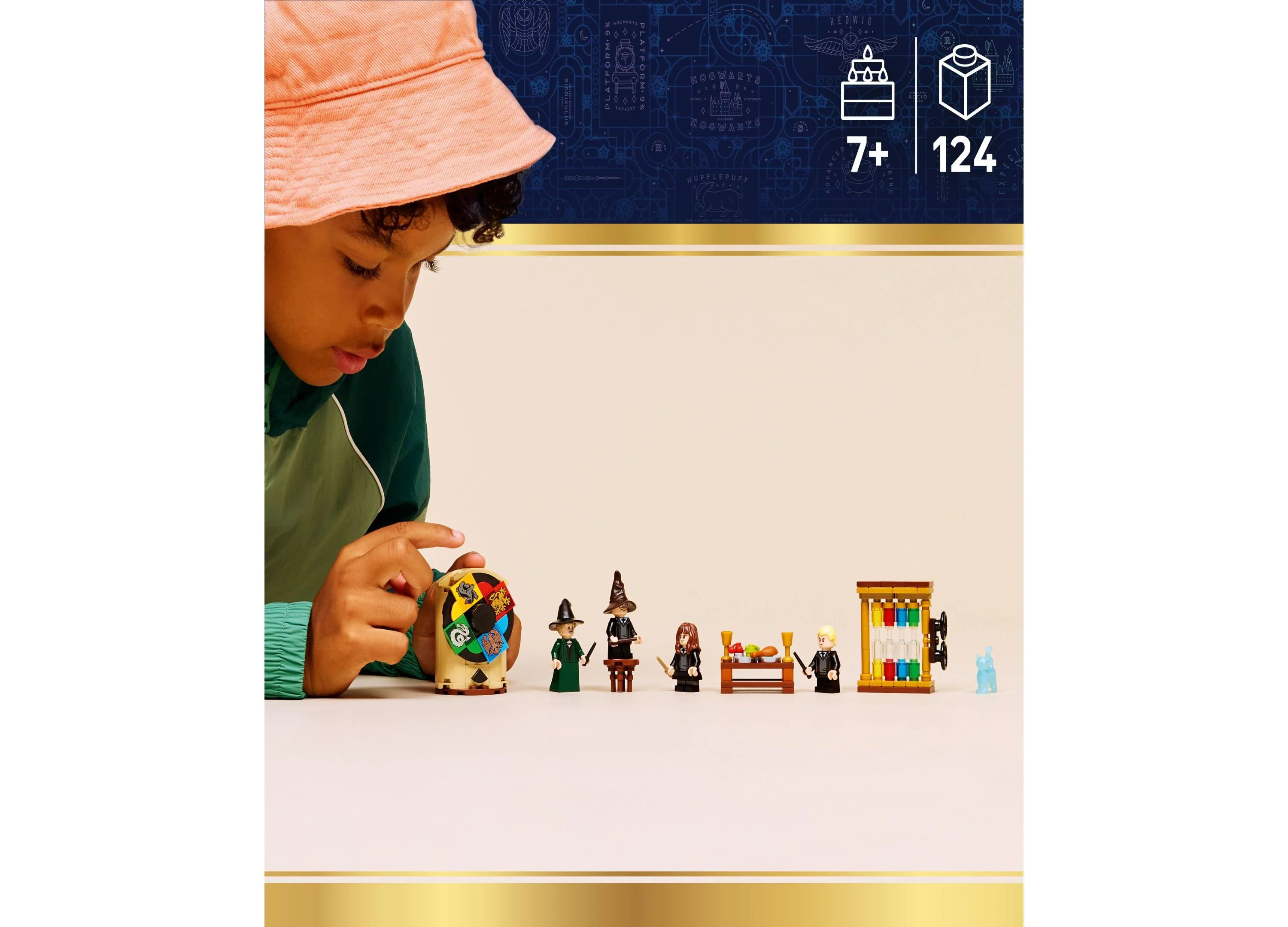 LEGO Harry Potter Hogwarts Sorting Hat Ceremony Set 76460, 124 Pieces - Image 2
