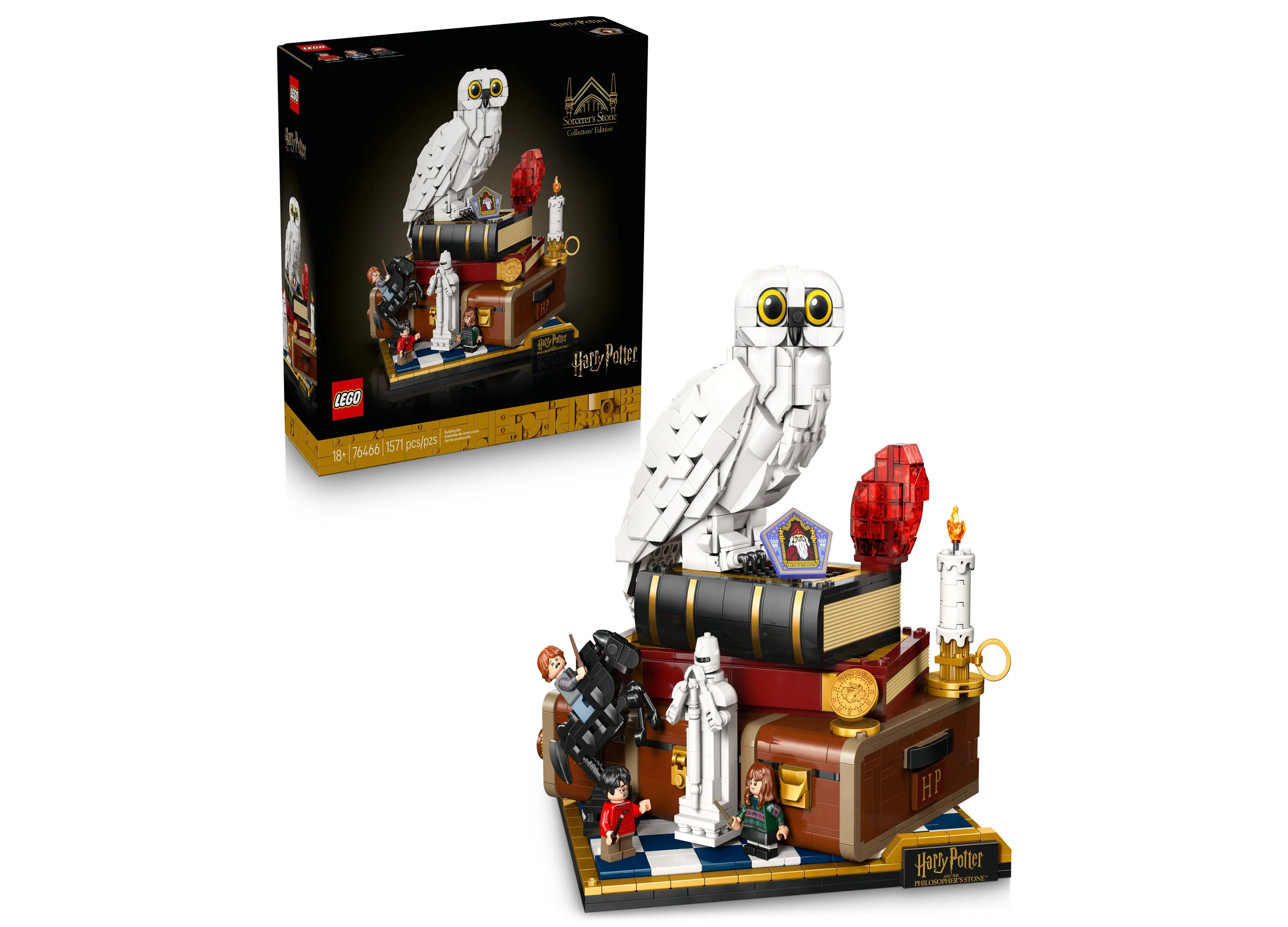 LEGO Harry Potter Sorcerer's Stone Collector's Edition Building Set 76466 - 1571 Pieces