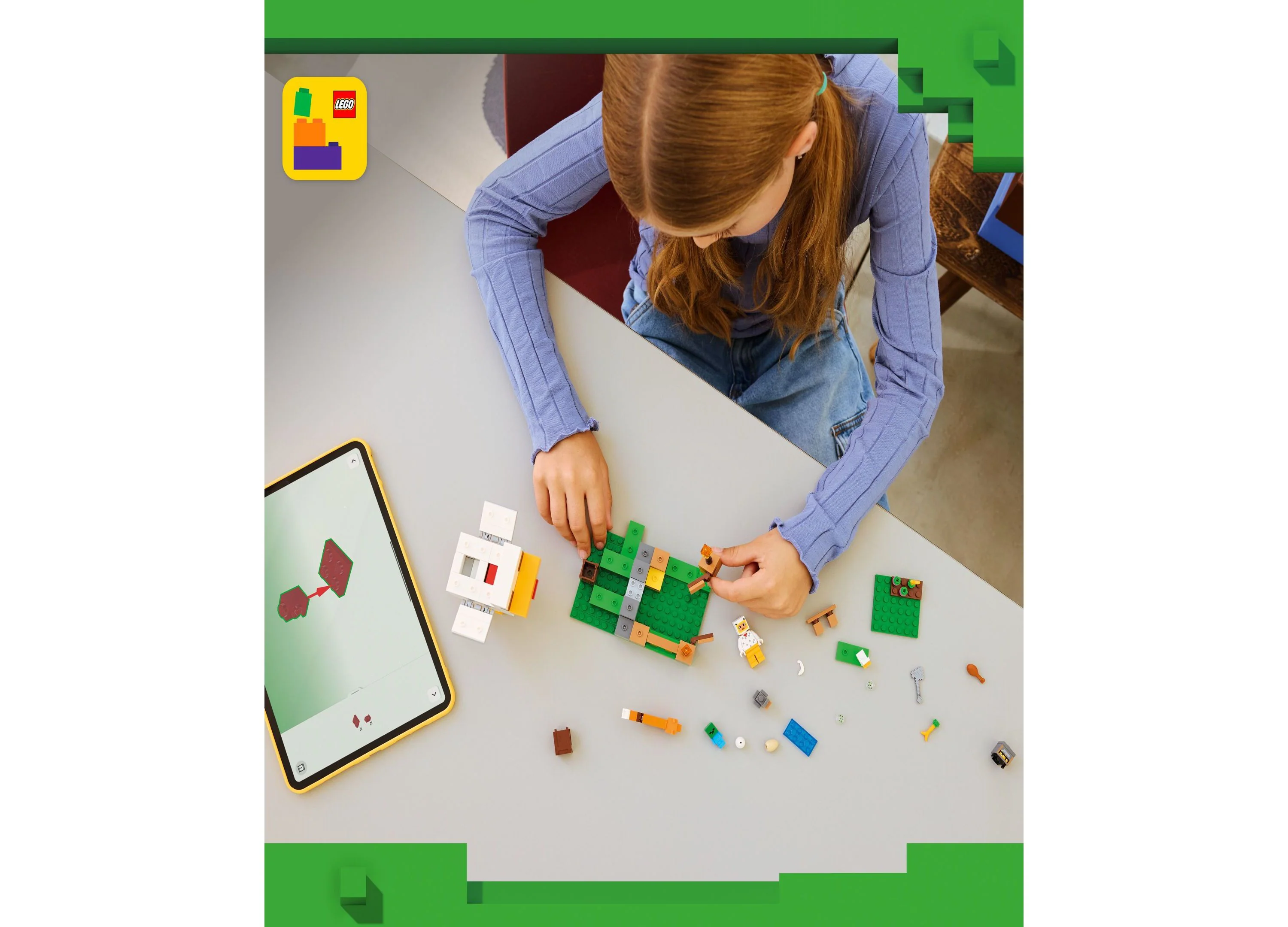 LEGO Minecraft Chicken Farm Building Set - 233 Pieces - Image 4