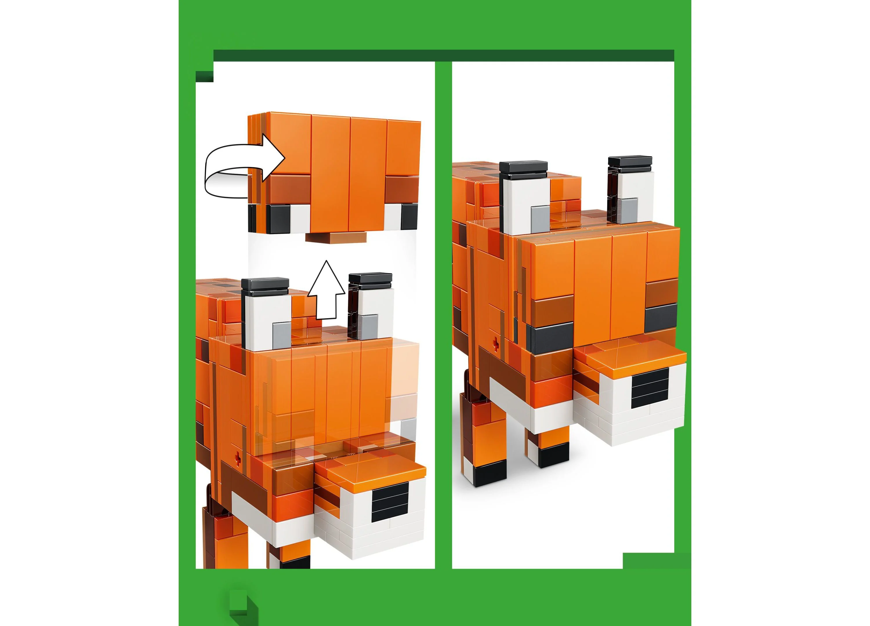 LEGO® Minecraft The Fox Lodge Adventure Set, 497 Pieces - Image 6