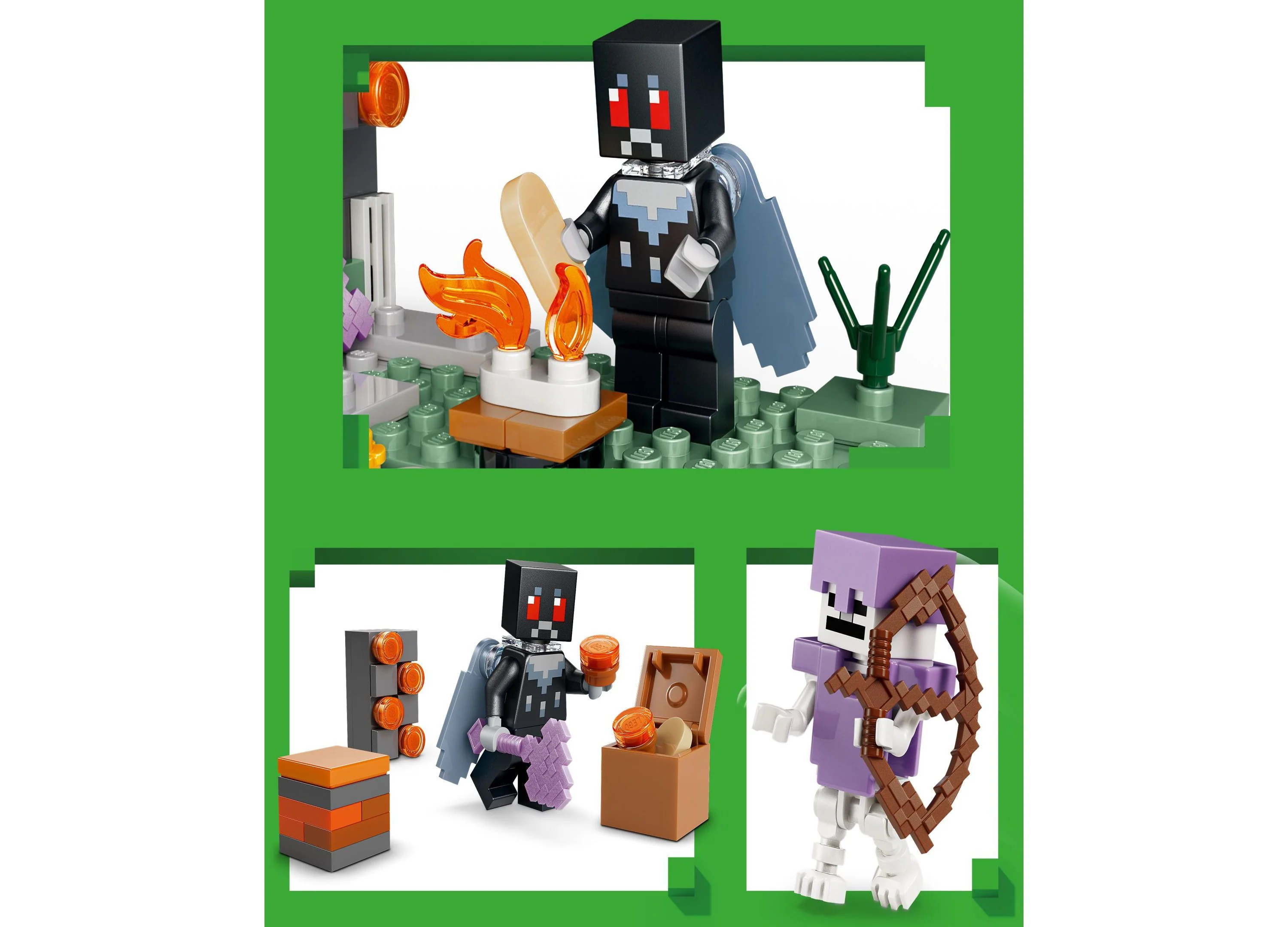 LEGO Minecraft The Pale Garden Building Toy Set, 243 Pieces - Image 4