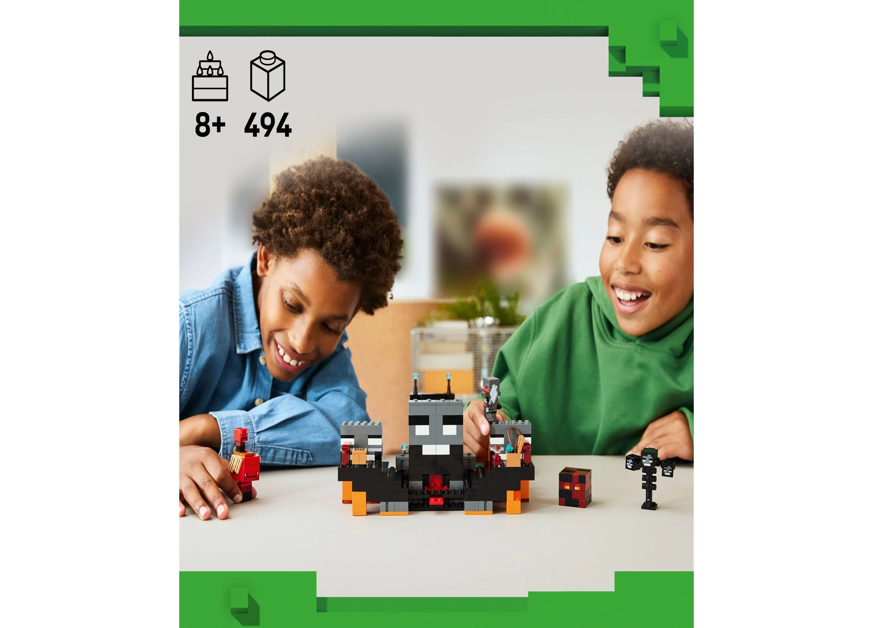 LEGO Minecraft Wither Battle Adventure Set 21590 - 494 Pieces - Image 2