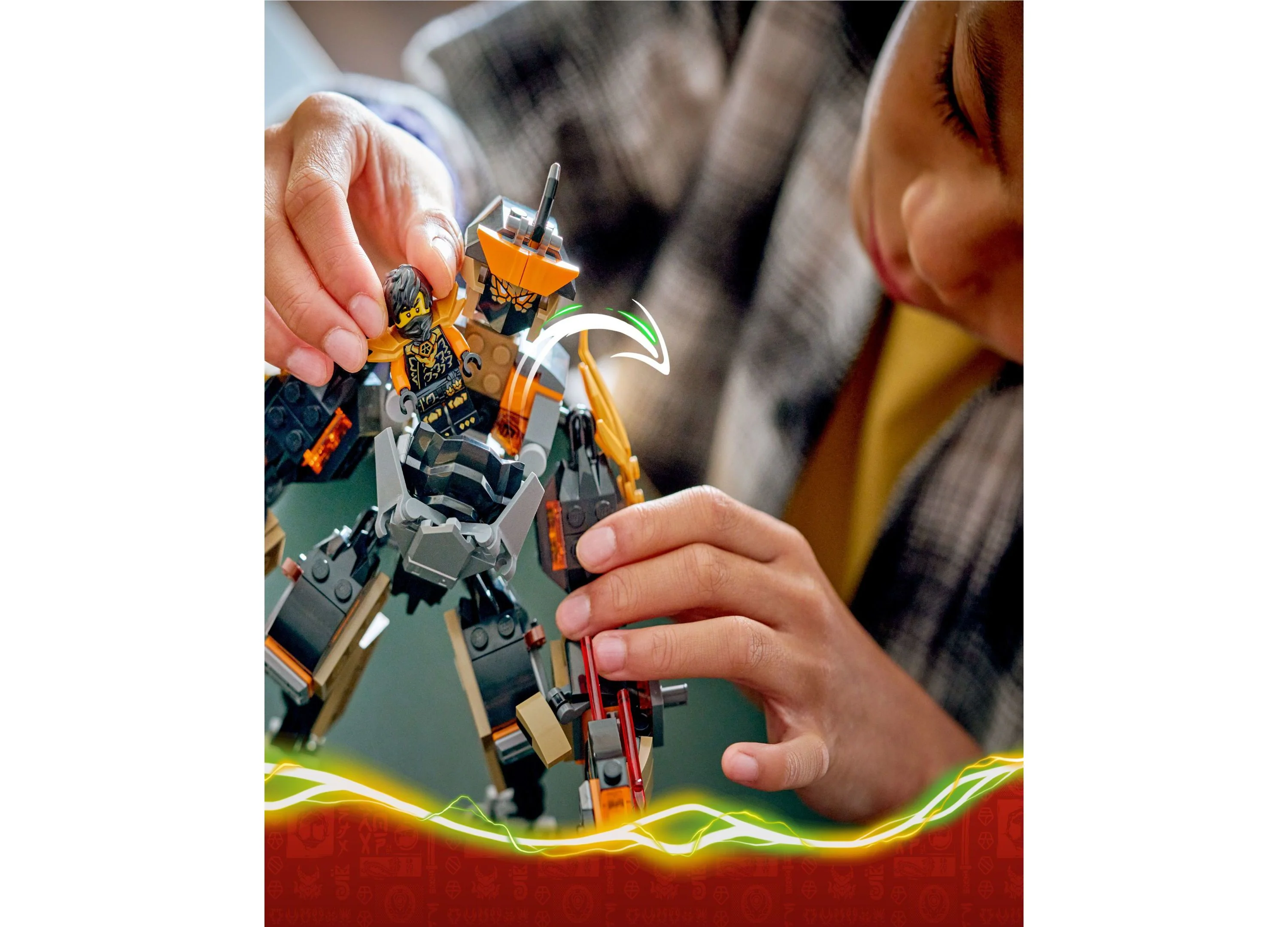 LEGO NINJAGO Cole's Dragon Mech Building Set 364 Pieces - 71854 - Image 2