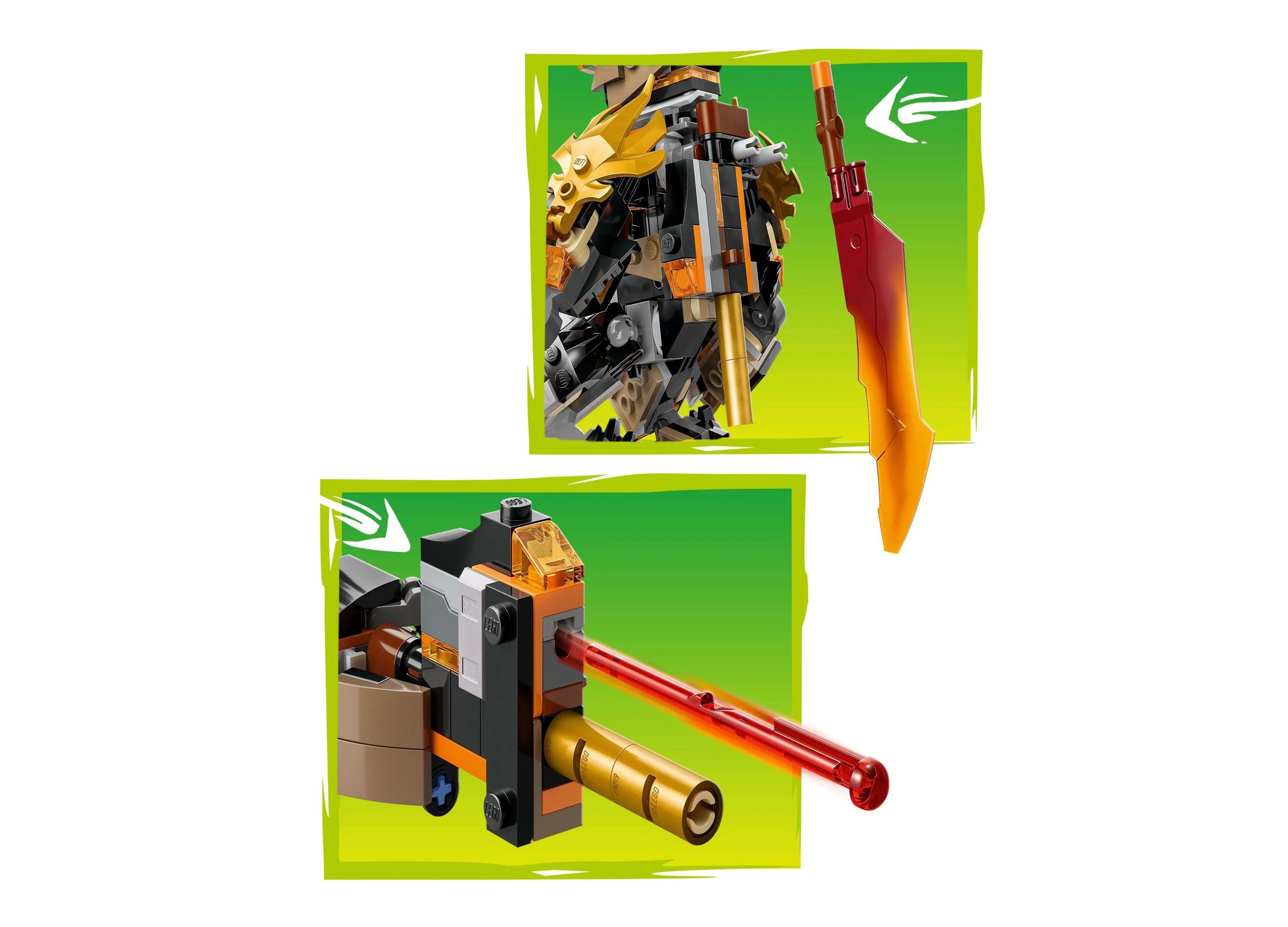 LEGO NINJAGO Cole's Dragon Mech Building Set 364 Pieces - 71854 - Image 5