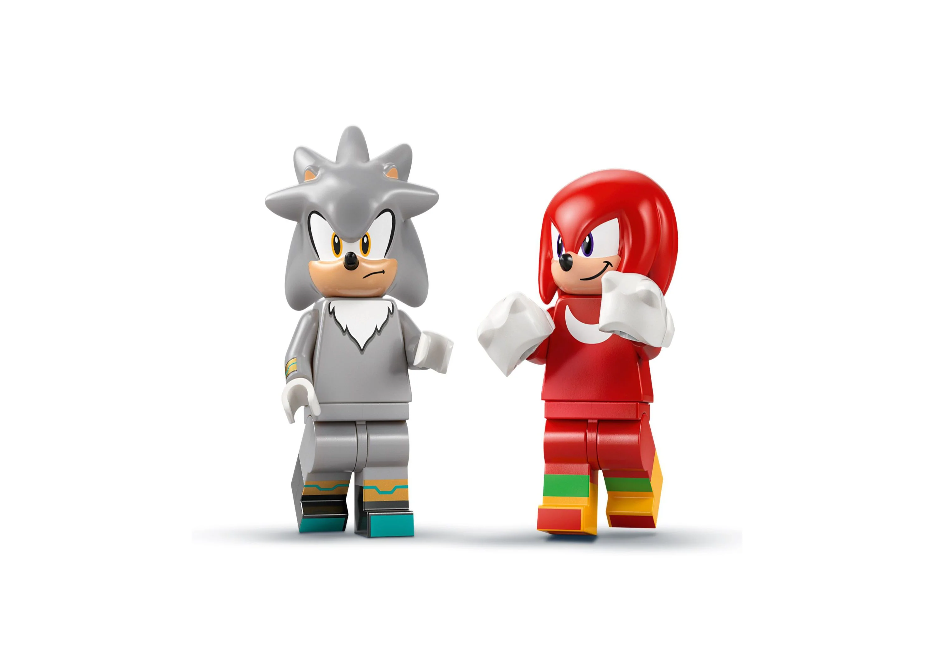 LEGO Sonic Silver's Car vs. Knuckles' Monster Truck Set 77118, 378 Pieces - Image 5