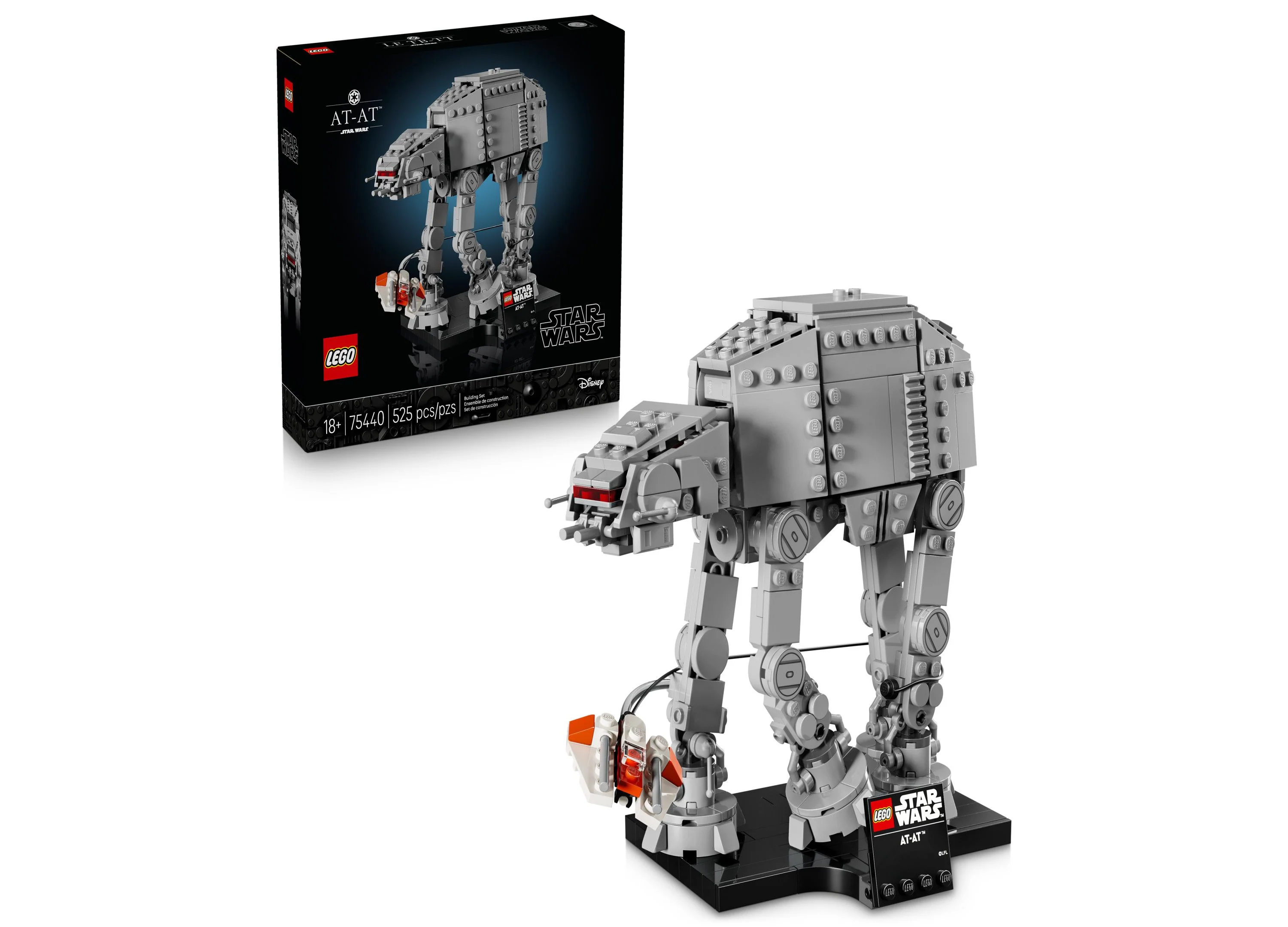 LEGO Star Wars AT-AT Walker Battle of Hoth Building Set, 525 Pieces