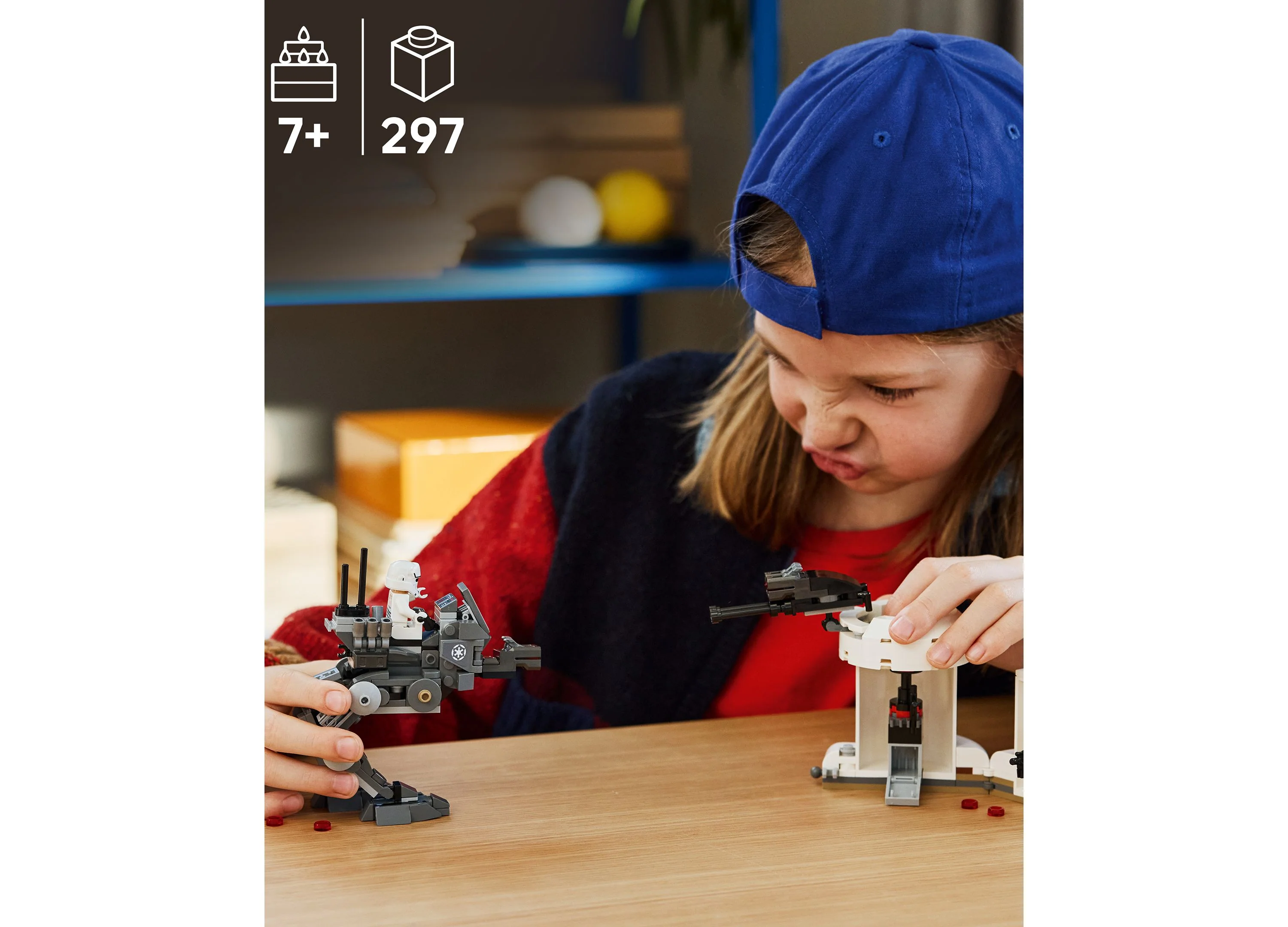 LEGO Star Wars AT-RT Attack Building Set, 297 Pieces - Image 2