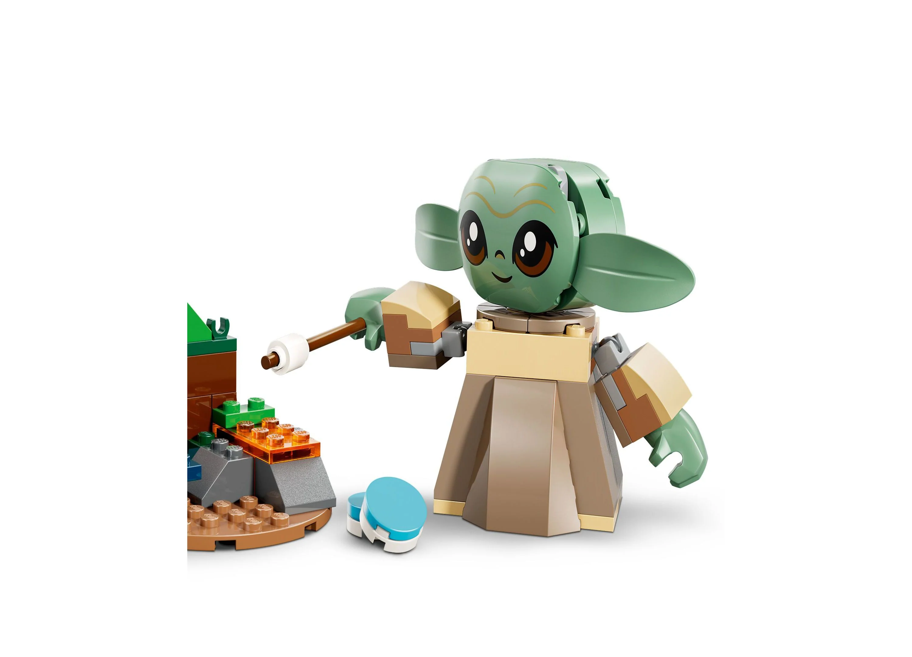 LEGO Star Wars Grogu's Homestead Building Set, 107 Pieces - Image 4