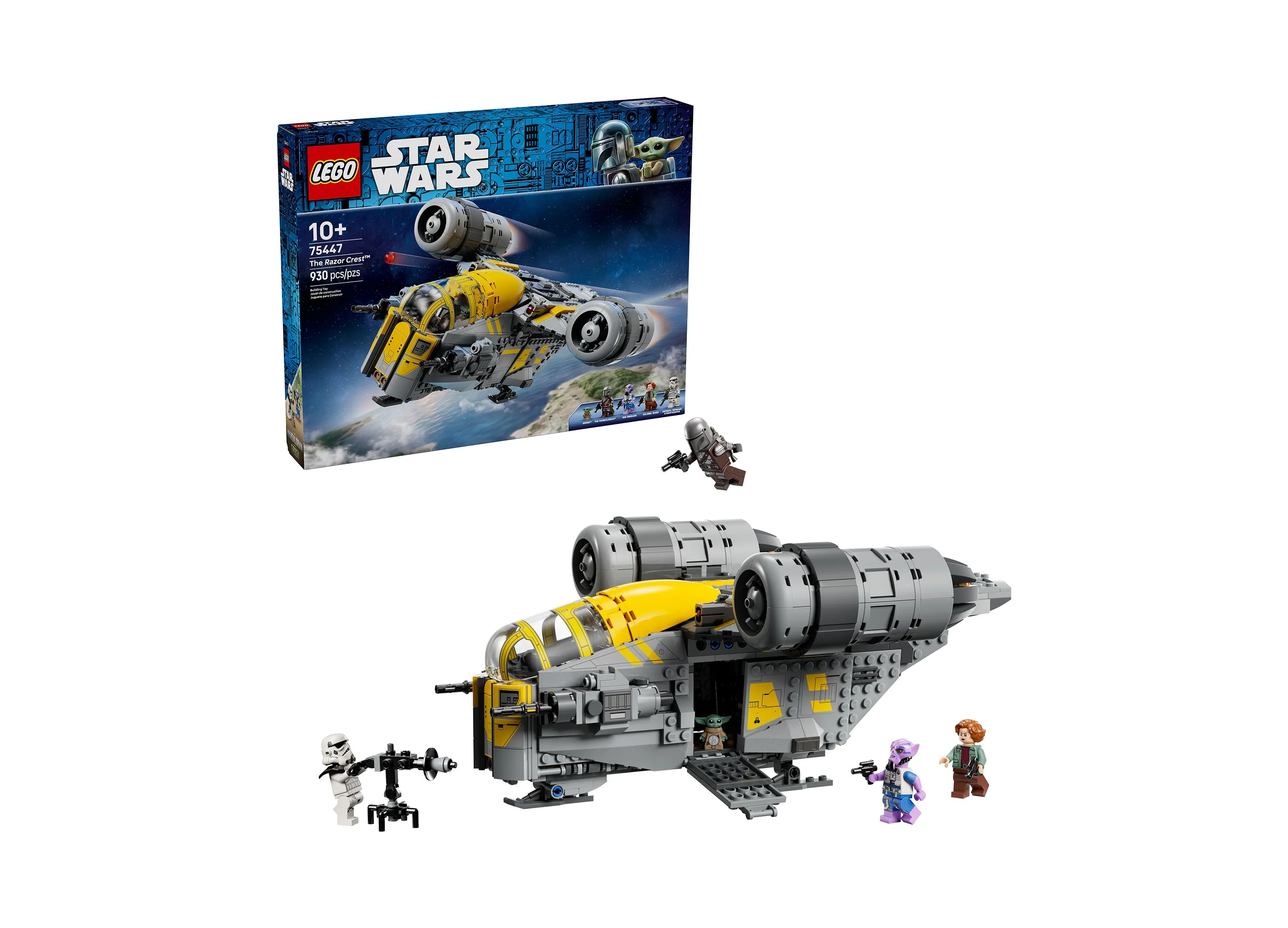 LEGO Star Wars The Razor Crest Building Set, 930 Pieces