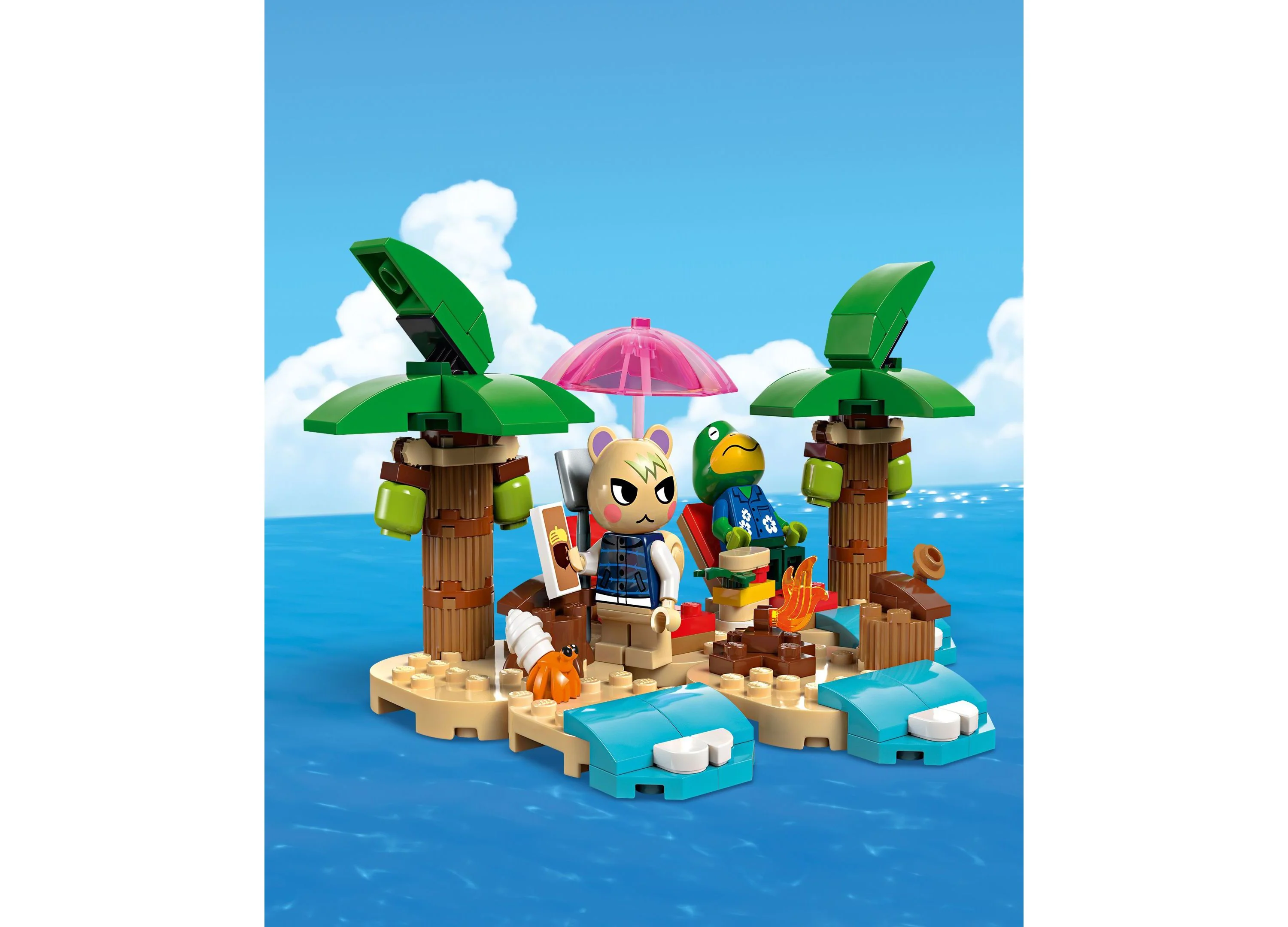 LEGO Animal Crossing Kapp'n's Island Boat Tour Building Set, 233 Pieces - Image 6