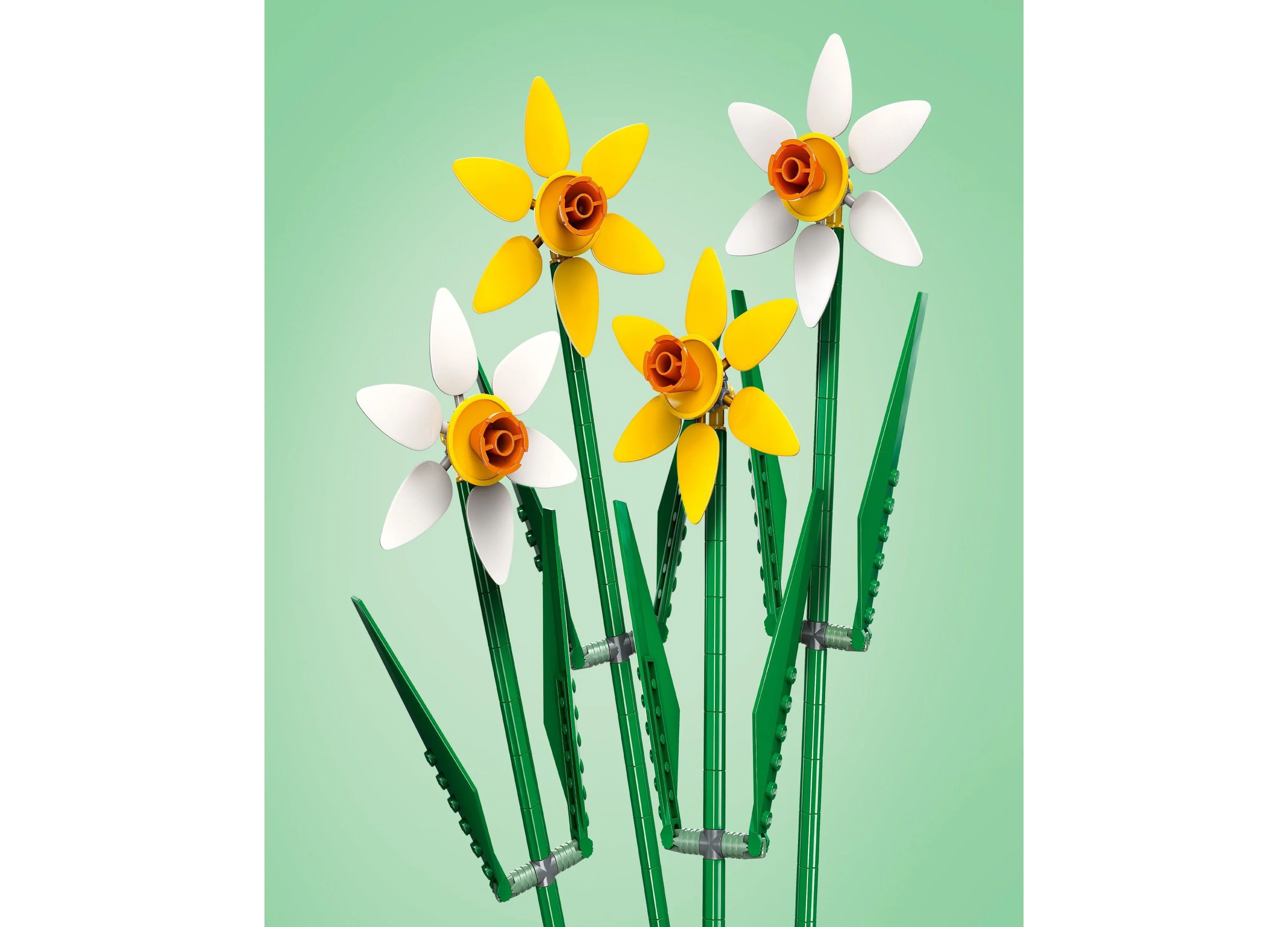 LEGO® Daffodils 40747 Celebration Floral Building Set - 216 Pieces - Image 4