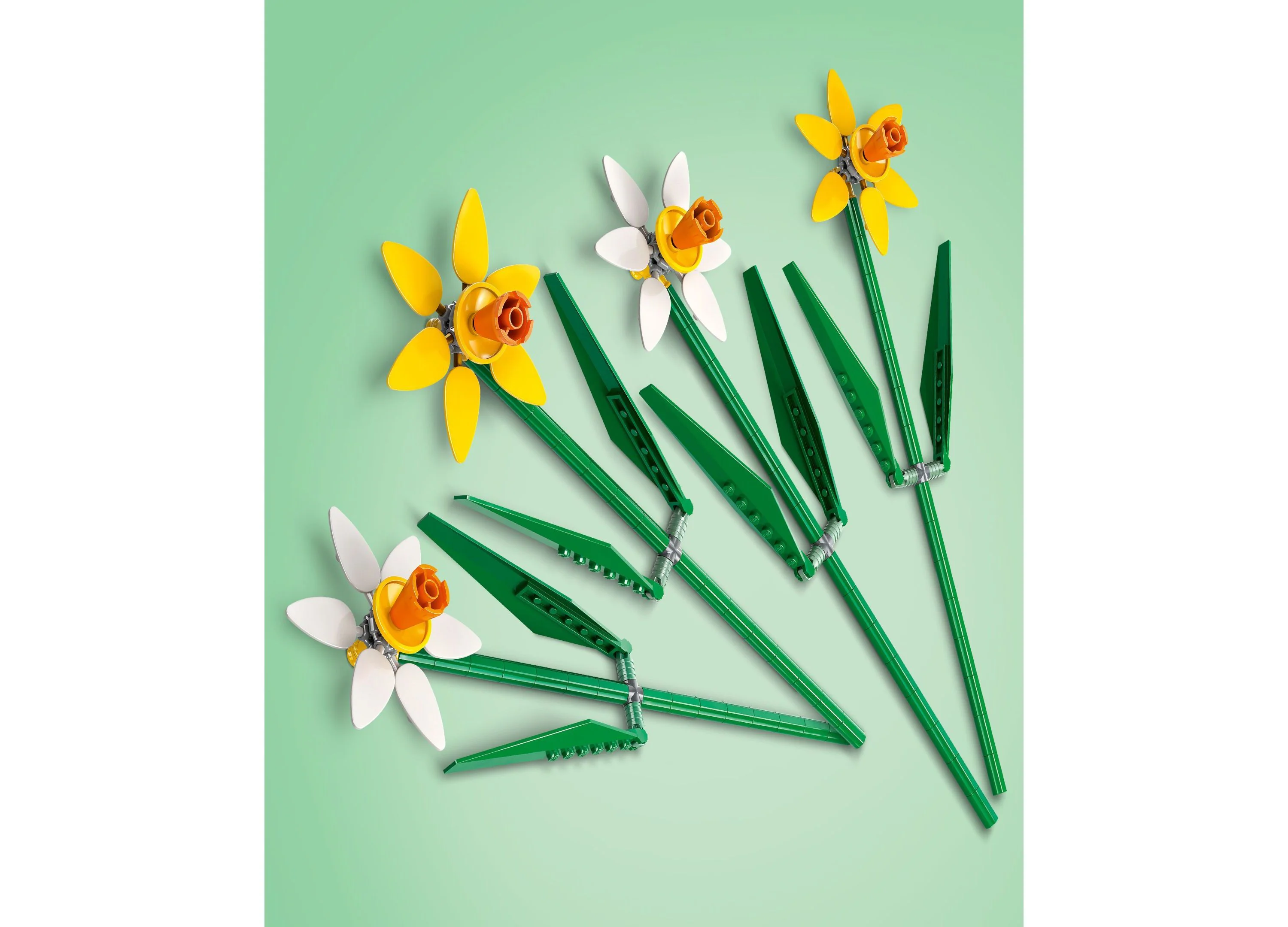 LEGO® Daffodils 40747 Celebration Floral Building Set - 216 Pieces - Image 5
