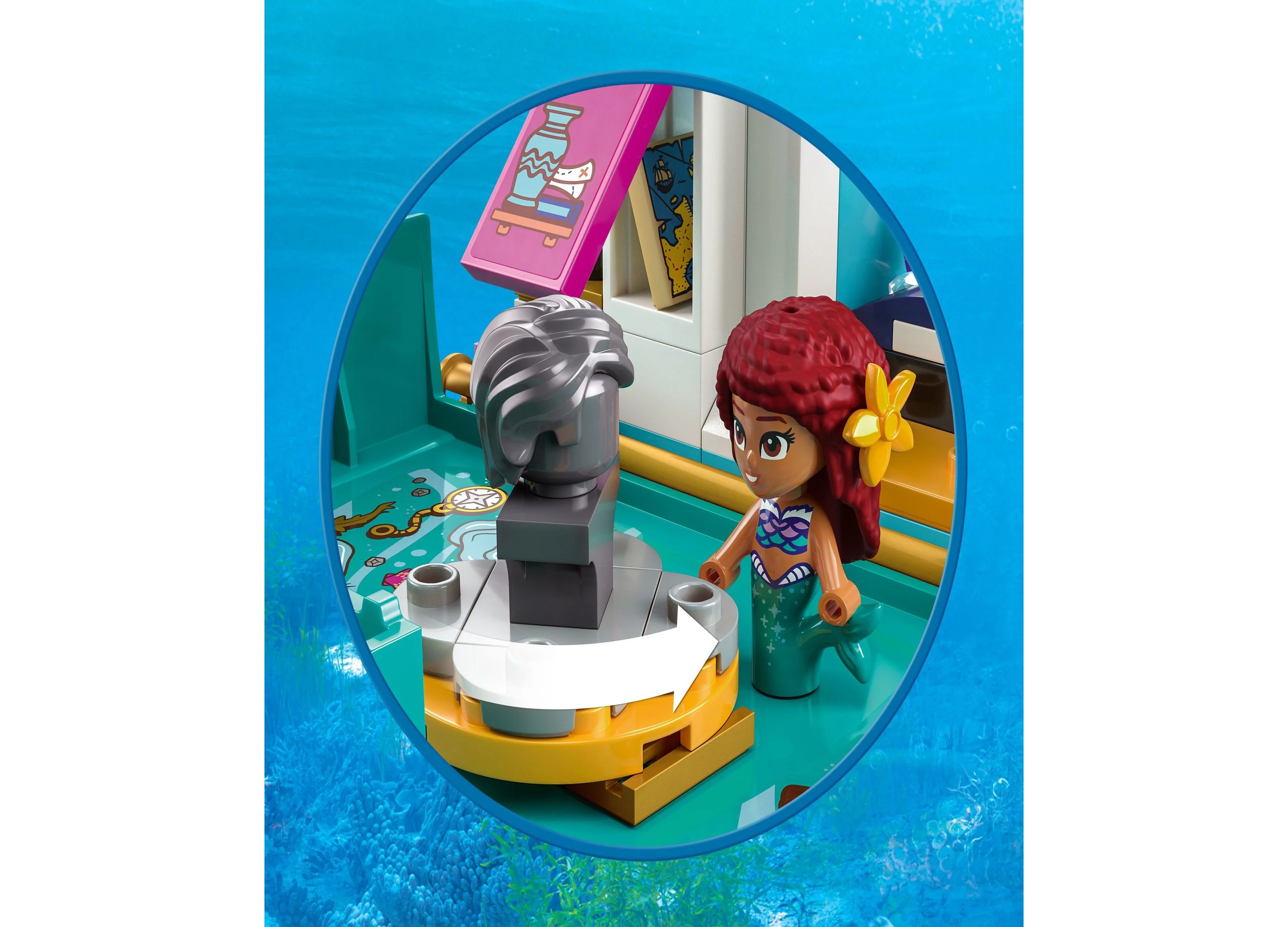 LEGO Disney Princess The Little Mermaid Story Book Building Set - 134 Pieces - Image 3