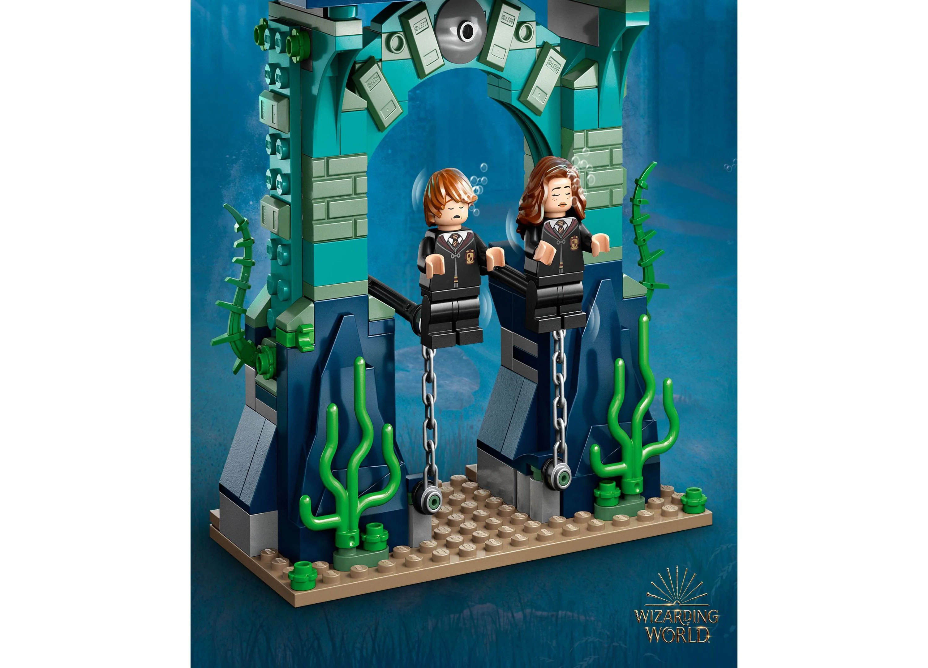 LEGO® Harry Potter 76420 Triwizard Tournament: The Black Lake Toy Building Set with Merperson Minifigure - Image 3