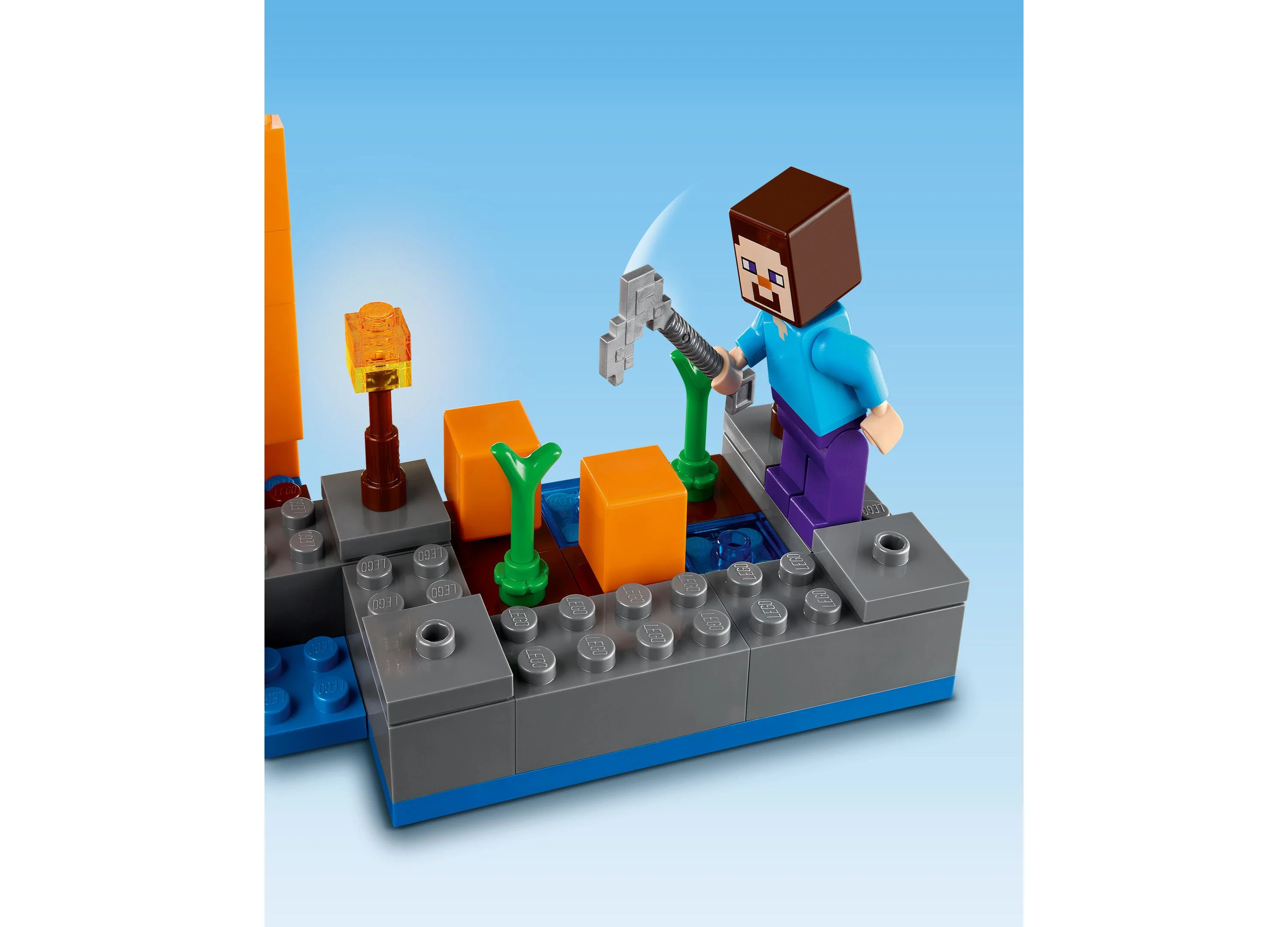 LEGO® Minecraft 21248 The Pumpkin Farm Toy Building Set - Image 2