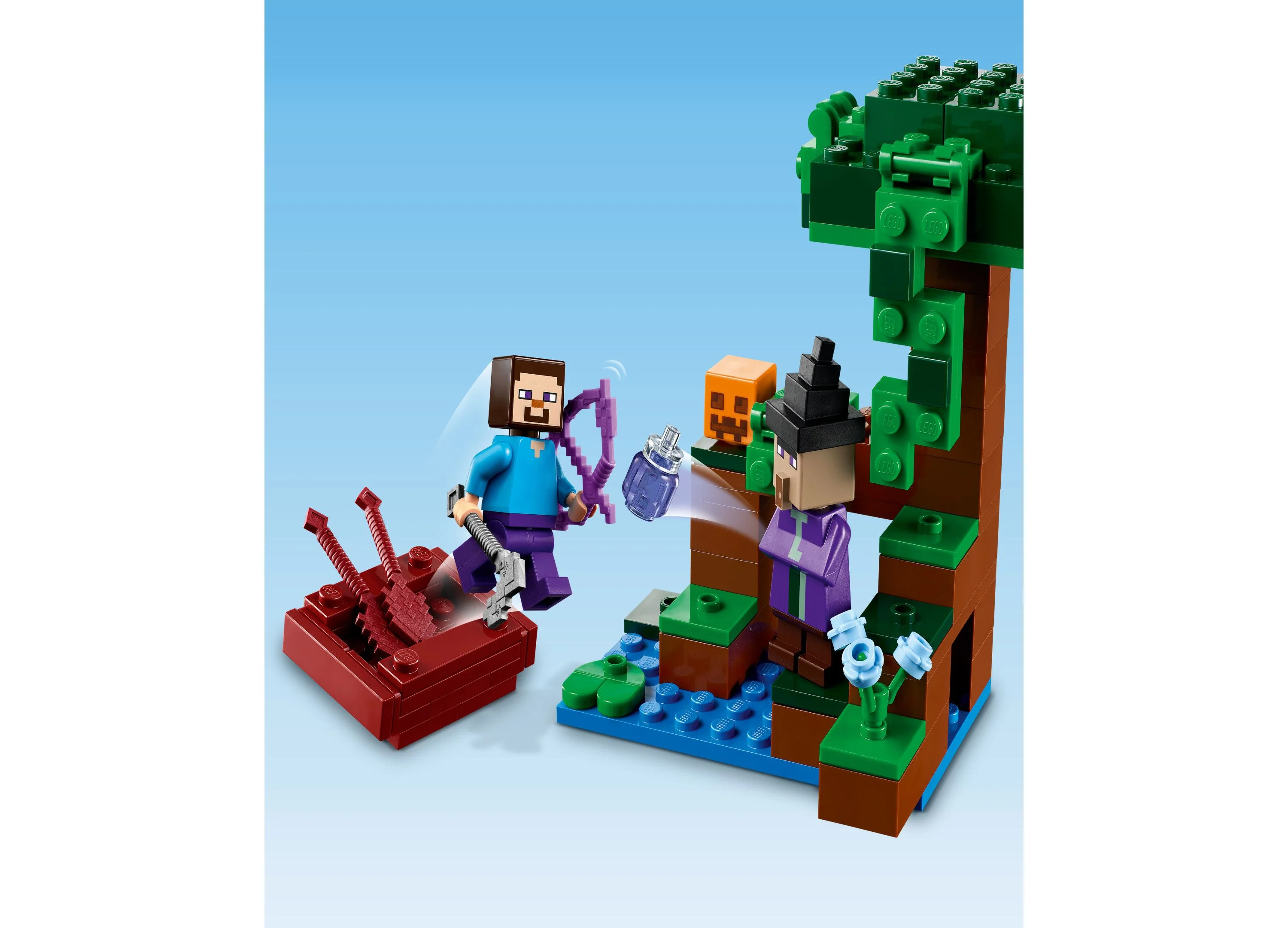 LEGO® Minecraft 21248 The Pumpkin Farm Toy Building Set - Image 3