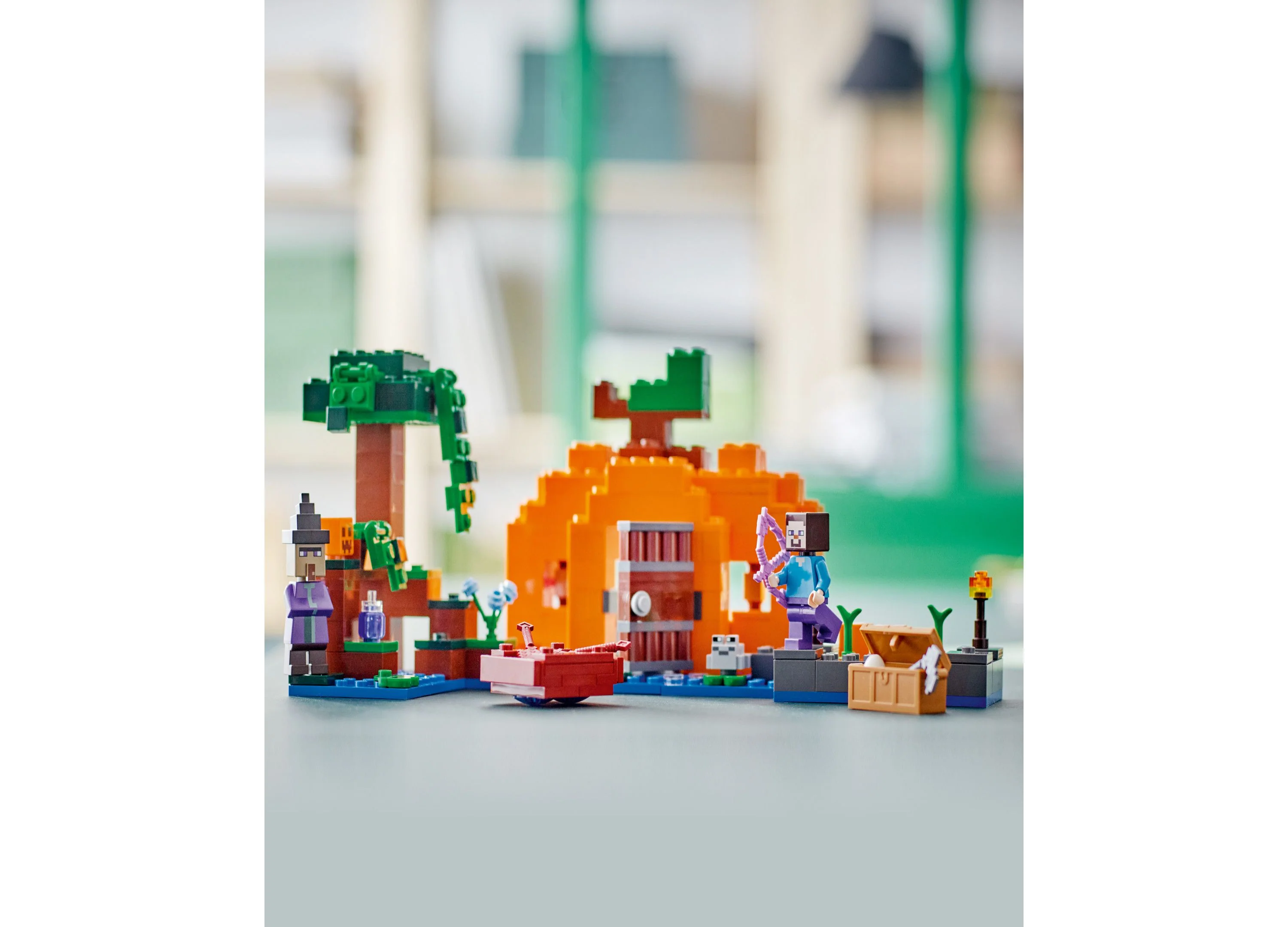 LEGO® Minecraft 21248 The Pumpkin Farm Toy Building Set - Image 4