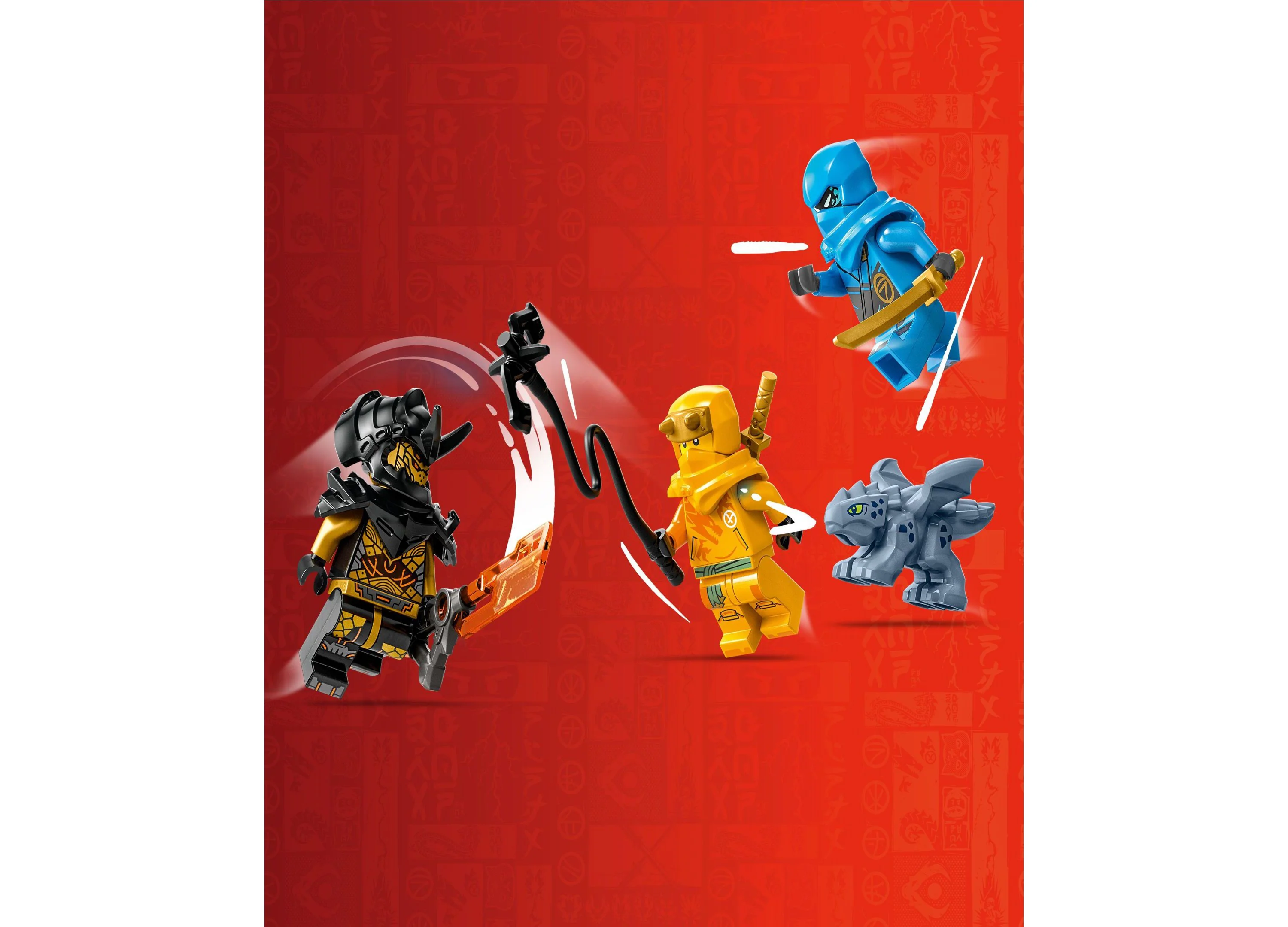 LEGO Ninjago 157-Piece Nya and Arin's Baby Dragon Battle Set - Image 3