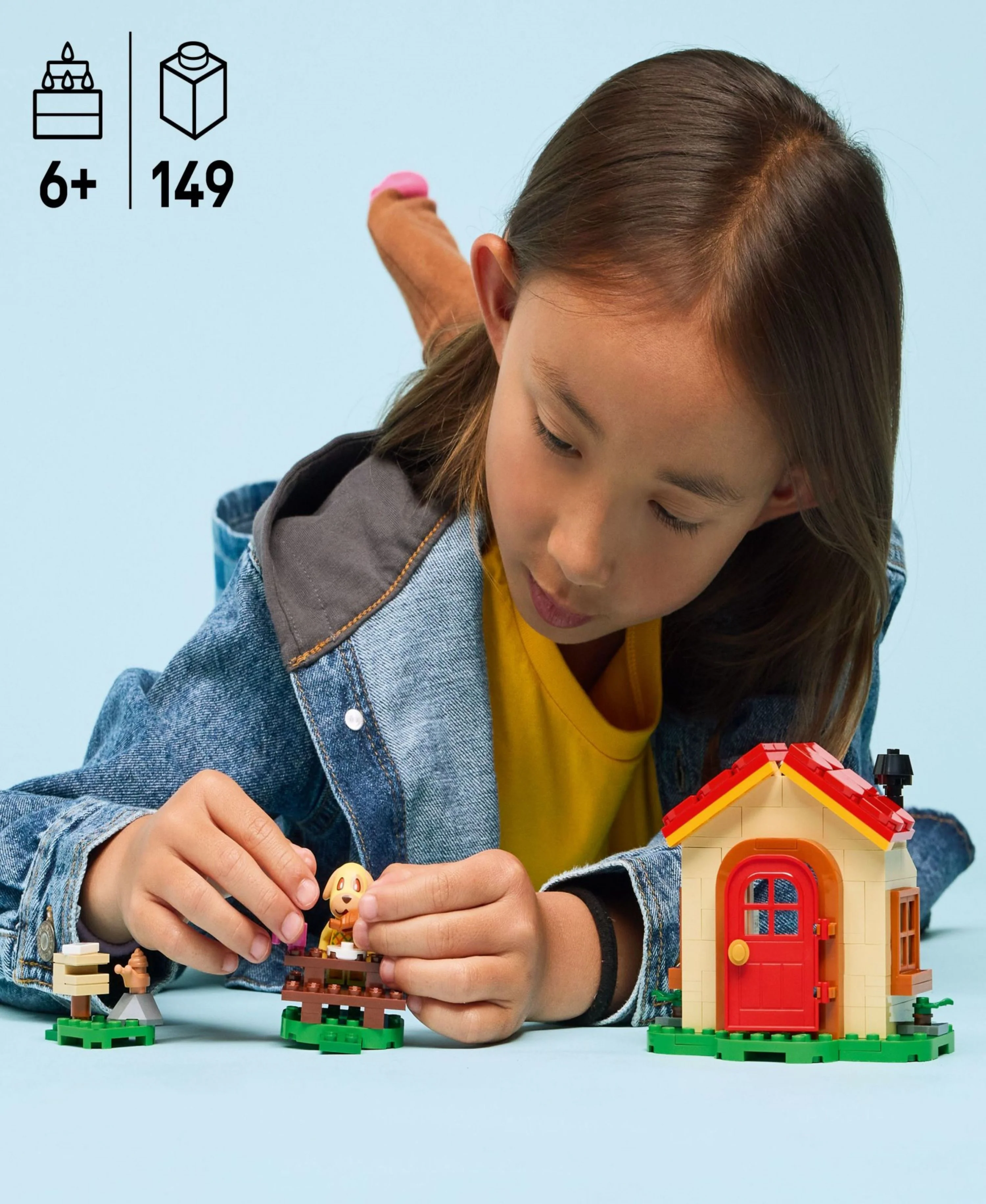 LEGO Animal Crossing Goldie's Cozy House Building Set 77058, 149 Pieces - Image 5