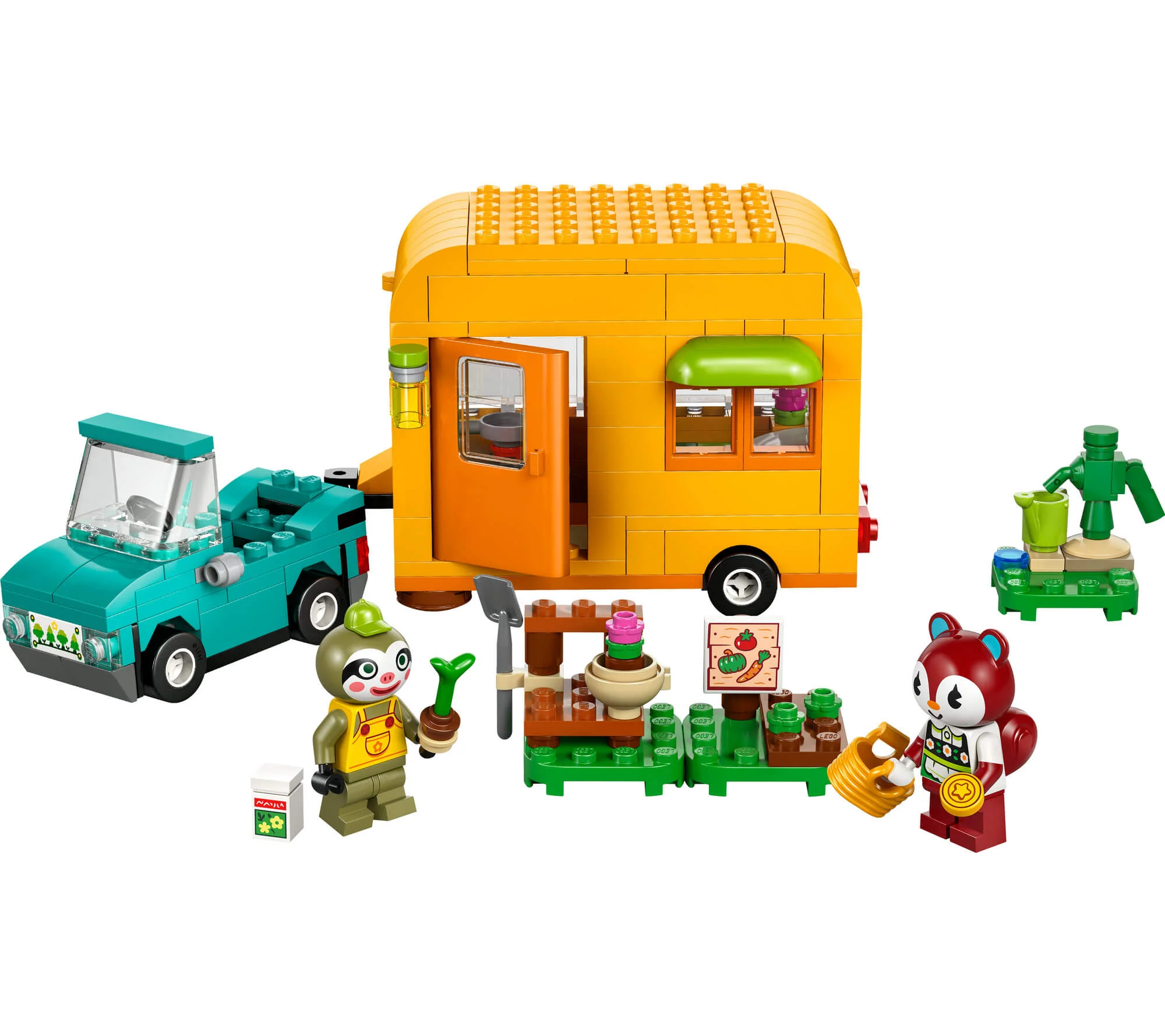 LEGO Animal Crossing Leif's Caravan & Garden Shop Kit 77054 - Image 3
