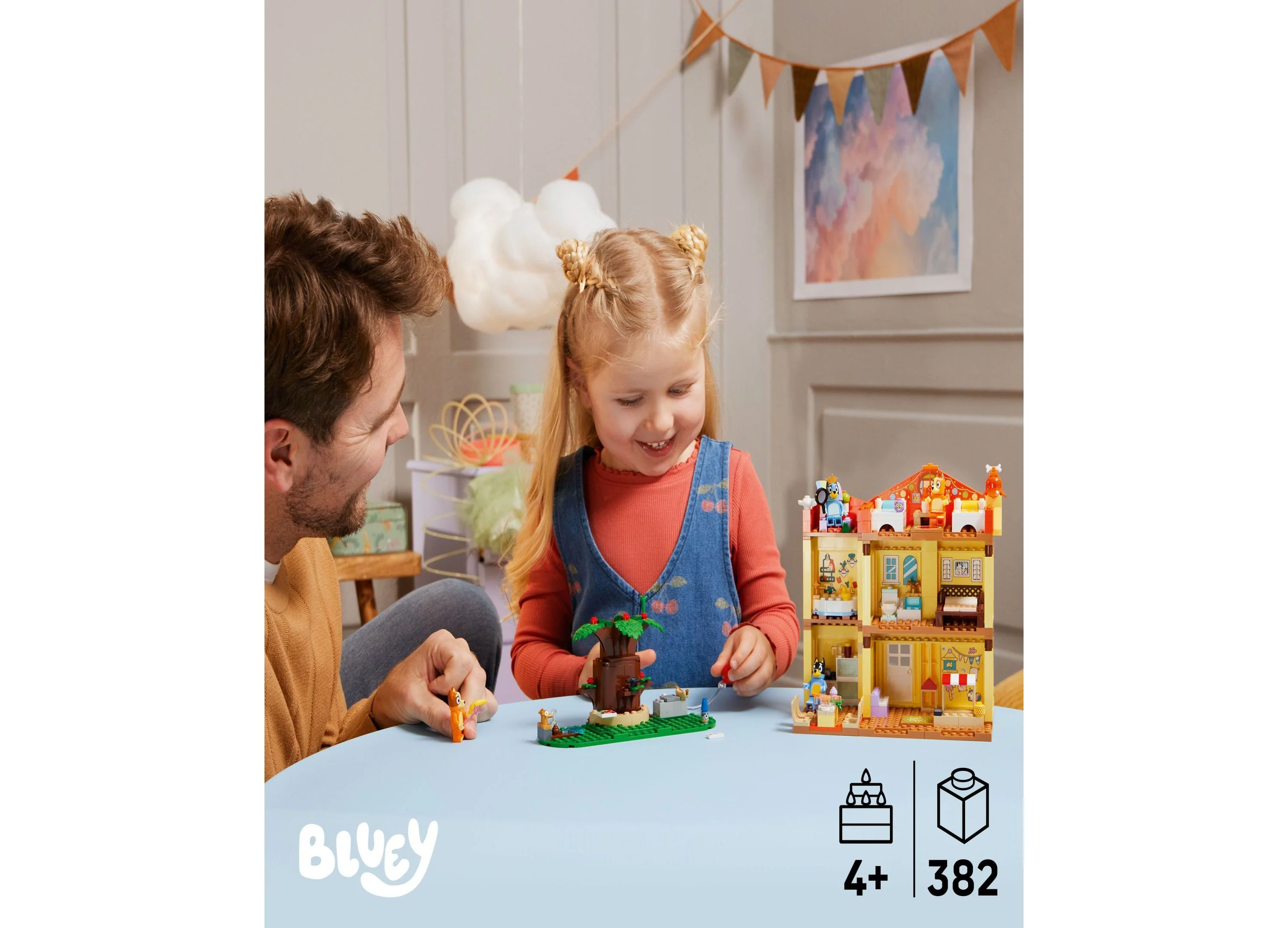 LEGO Bluey's Family House 382-Piece Playset - Featuring Charming Characters - Image 5