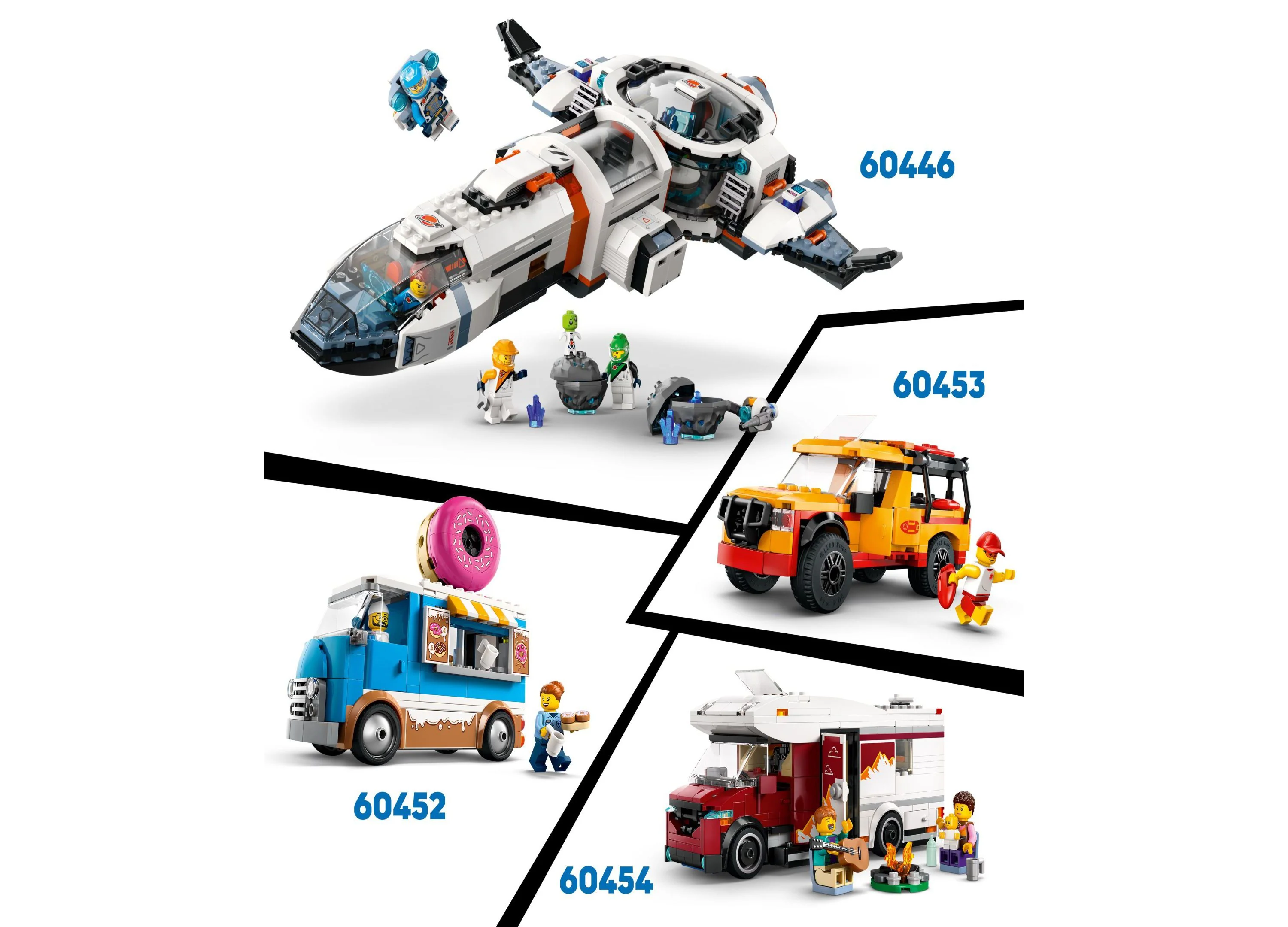 LEGO City Lifeguard Beach Rescue Truck Building Set 60453, 214 Pieces - Image 4