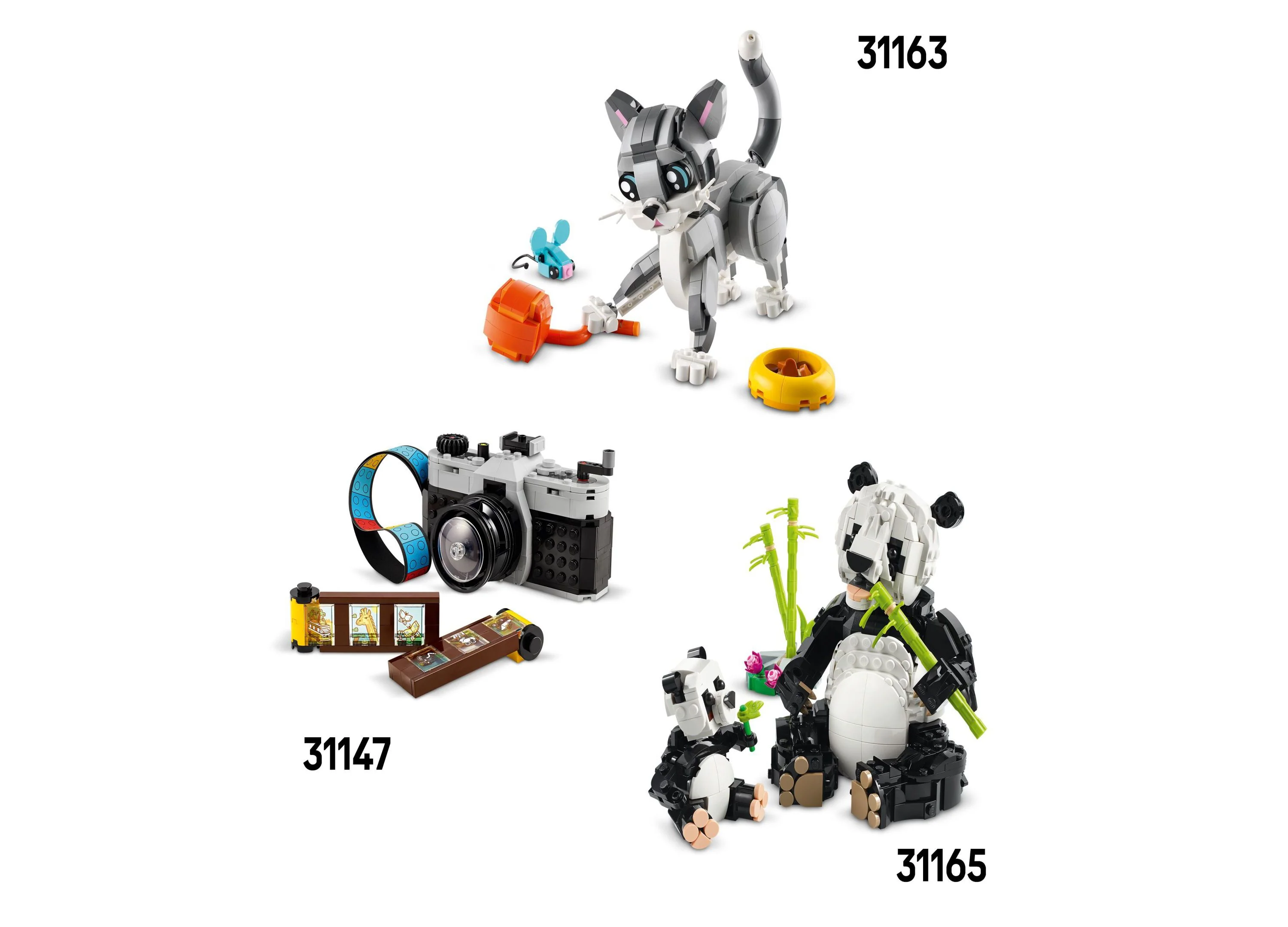 LEGO Creator 3-in-1 Dynamic Typewriter & Floral Decor Set 31169 - 363 Pieces - Image 3