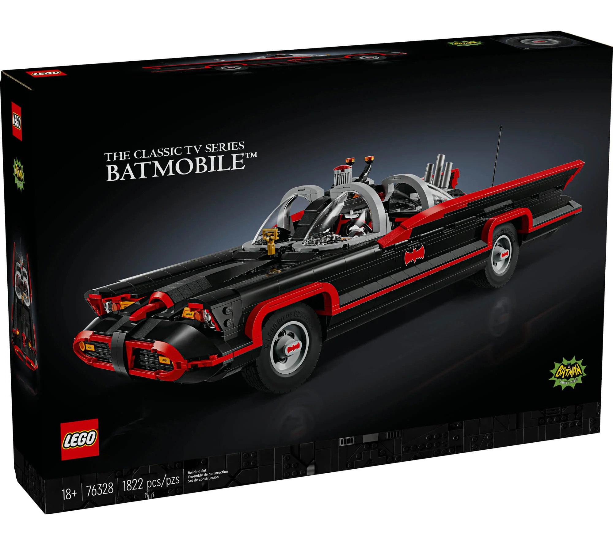 LEGO DC Batman: Classic TV Series Batmobile Collector's Set 76328 - Image 2
