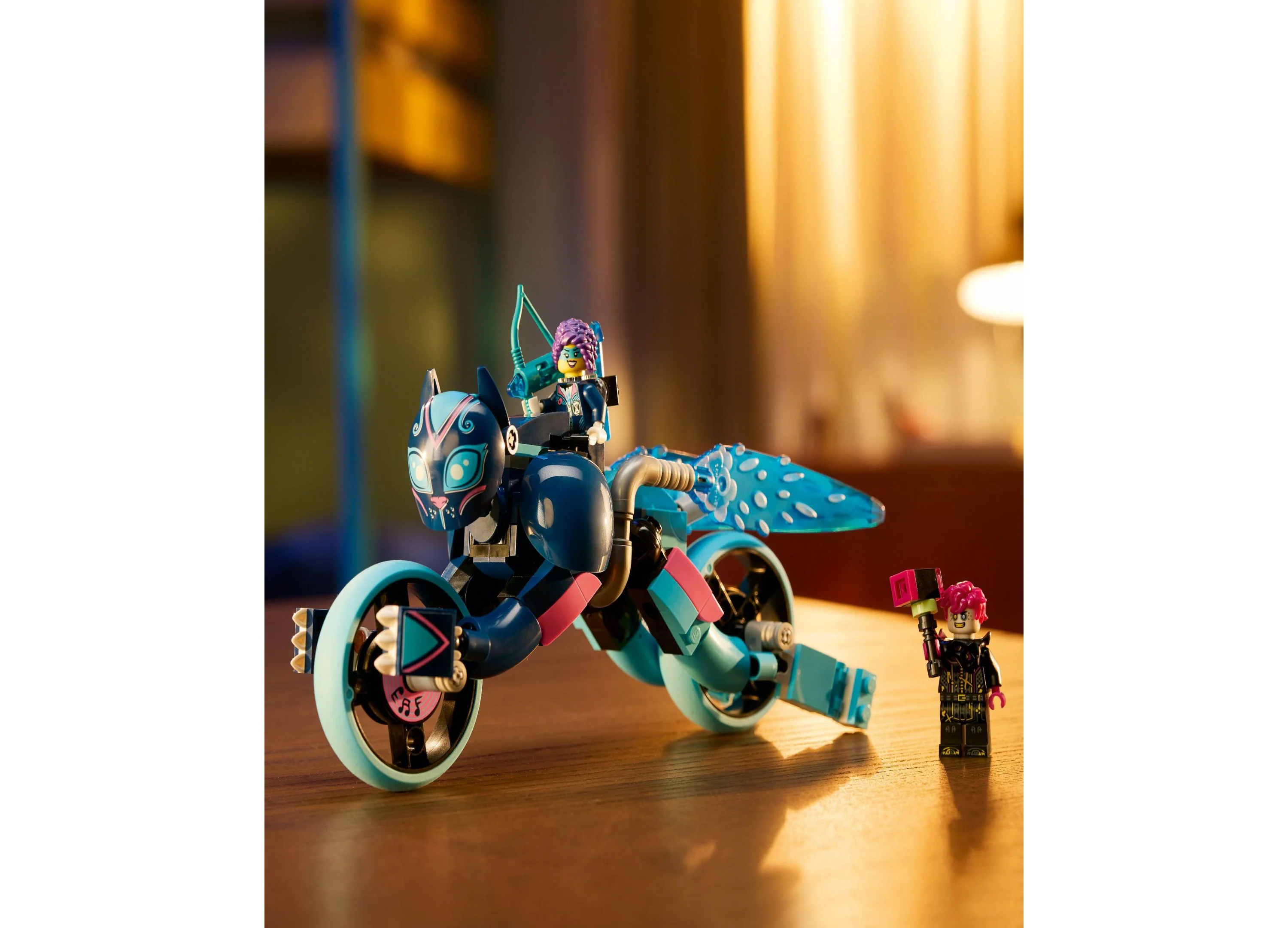 LEGO® Dreamzzz Zoey’s Cat Motorcycle Bike Toy 71479 Building Set, 226 Pieces - Image 2
