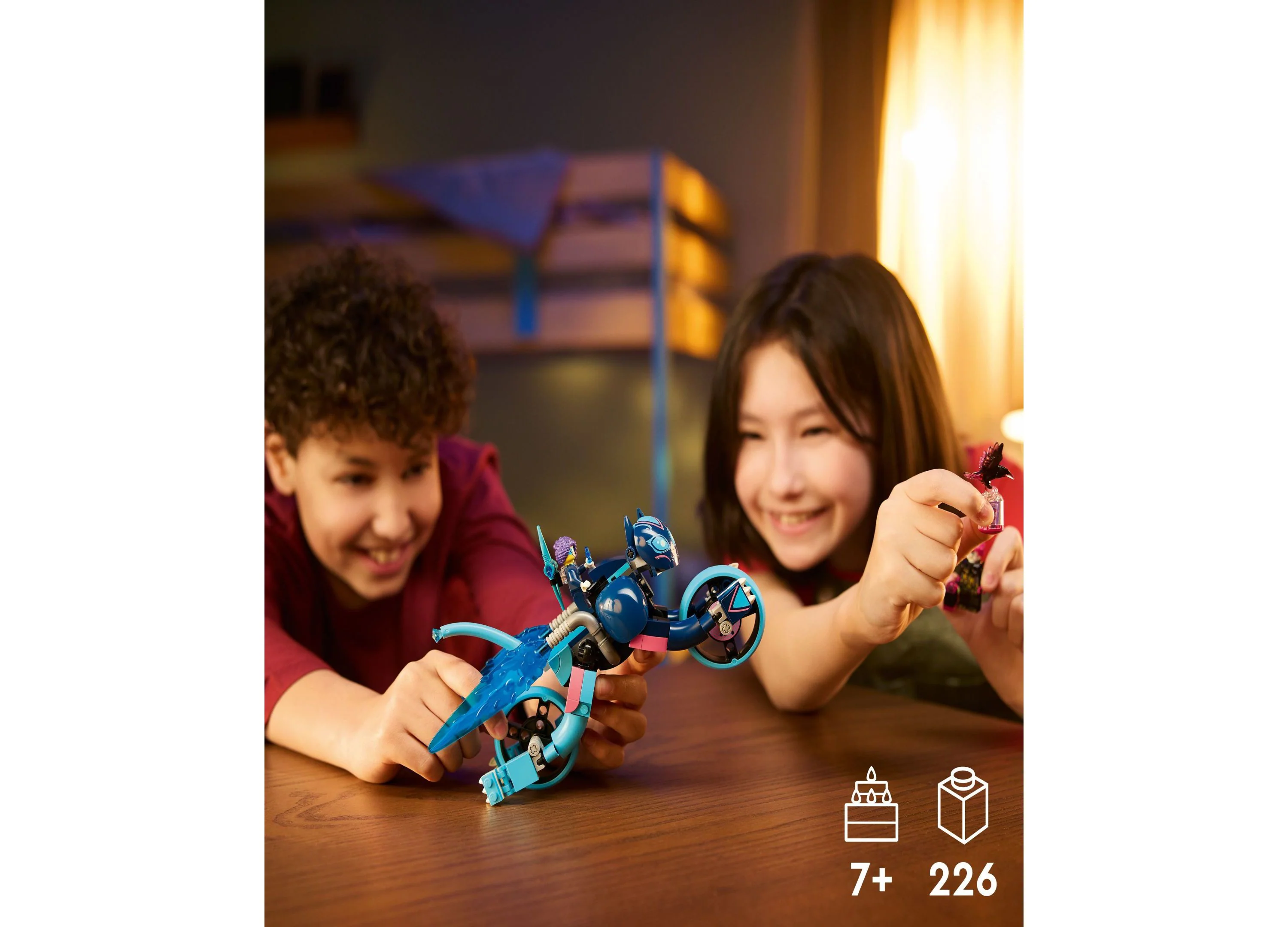 LEGO® Dreamzzz Zoey’s Cat Motorcycle Bike Toy 71479 Building Set, 226 Pieces - Image 3
