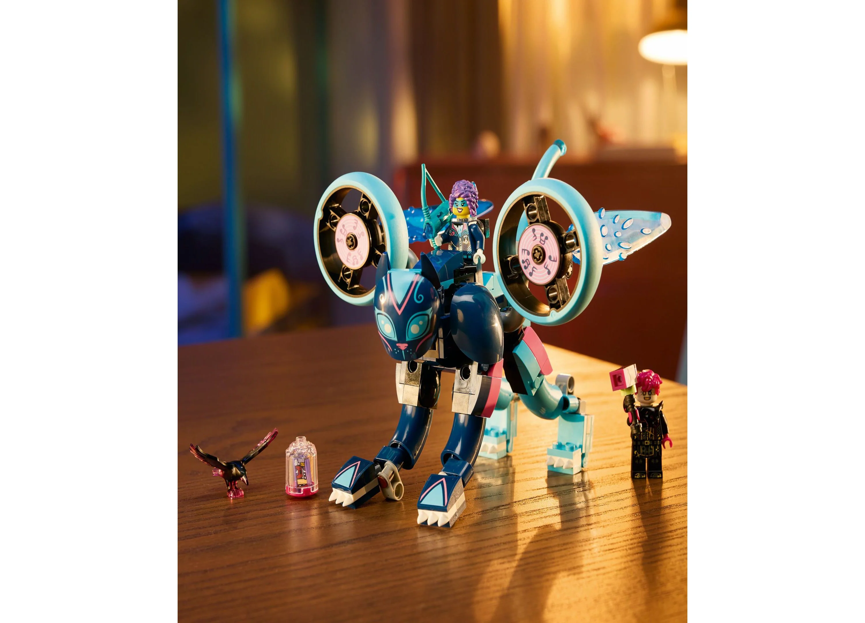 LEGO® Dreamzzz Zoey’s Cat Motorcycle Bike Toy 71479 Building Set, 226 Pieces - Image 4