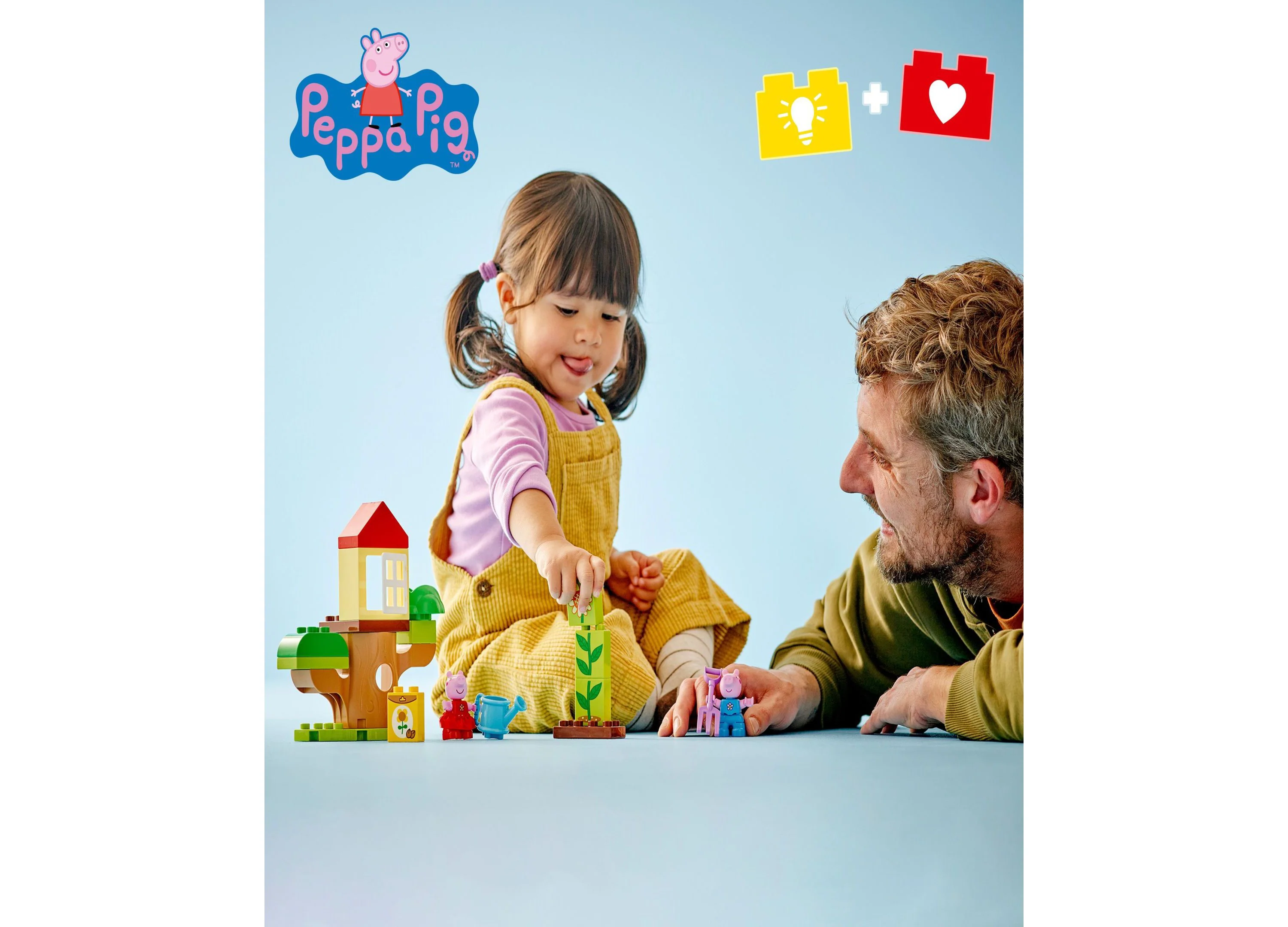 LEGO® Duplo Peppa Pig Garden and Tree House Building Set for Toddler 10431, 20 Pieces - Image 4