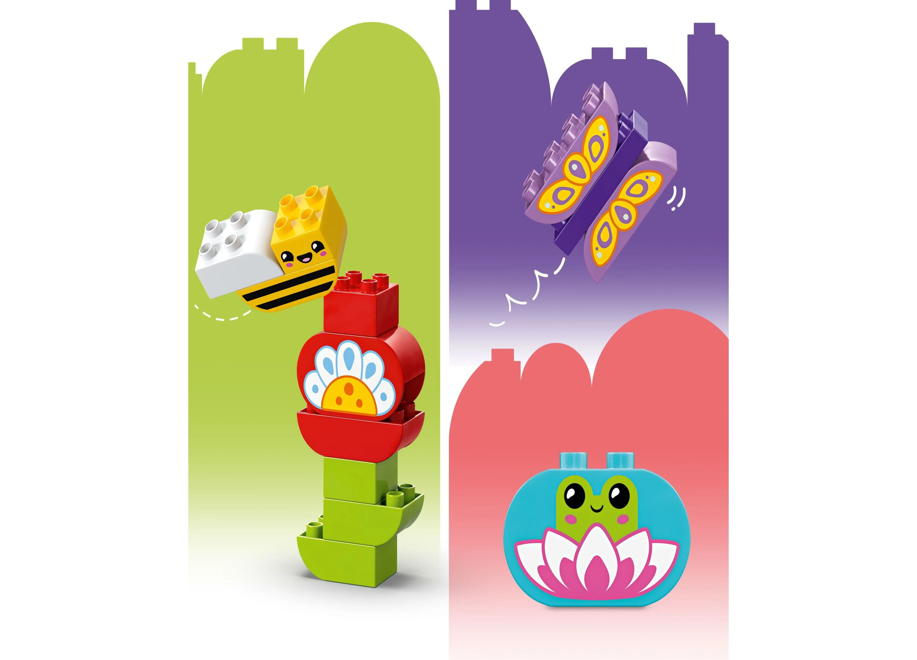 LEGO DUPLO Town Creative Garden Flowers Building Set 10444 - 45 Pieces - Image 3