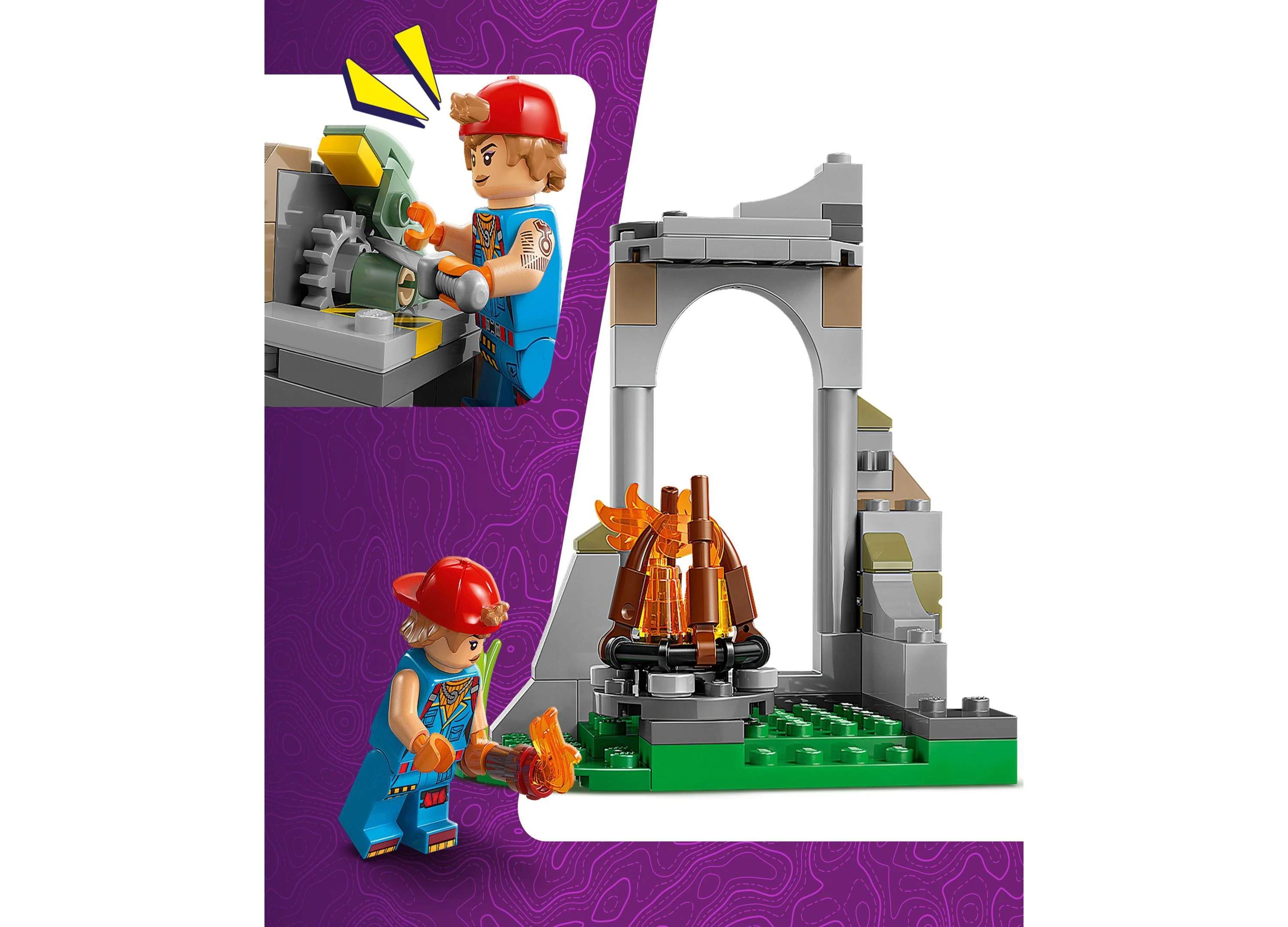LEGO Fortnite Peely Sparkplug Camp Construction Set 250 Pieces - Image 3