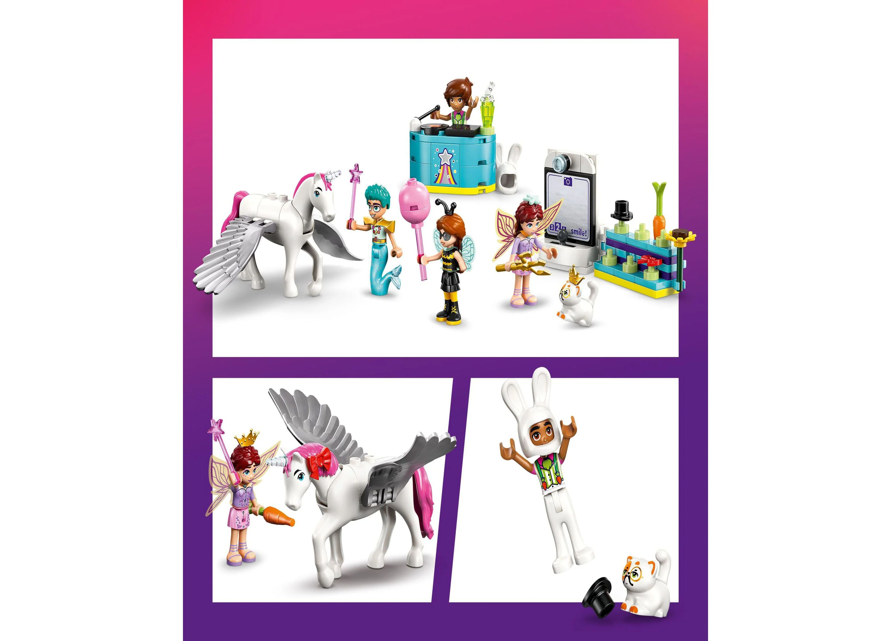 LEGO Friends 42661 Costume Party with Unicorn Fairy Set, 261 Pieces - Image 2