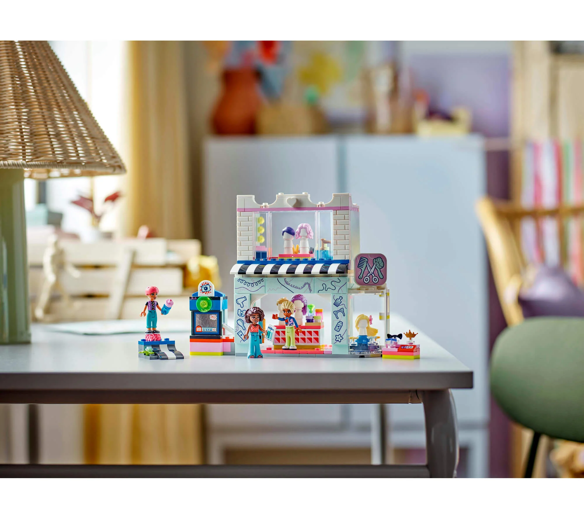 LEGO Friends 347-Piece Hair Salon Creative Building Set for Kids - Image 4